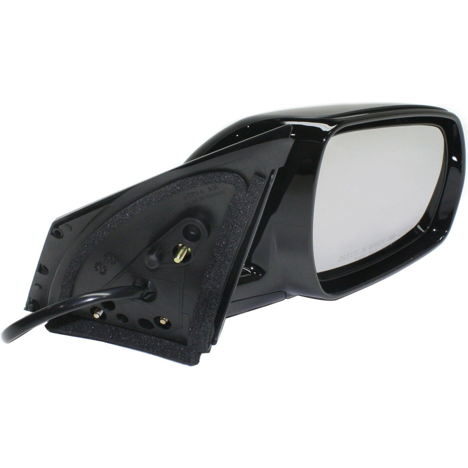 NI1321181 nissan murano 2005 2007 right side mirror power cover with smart entry black ni1 2