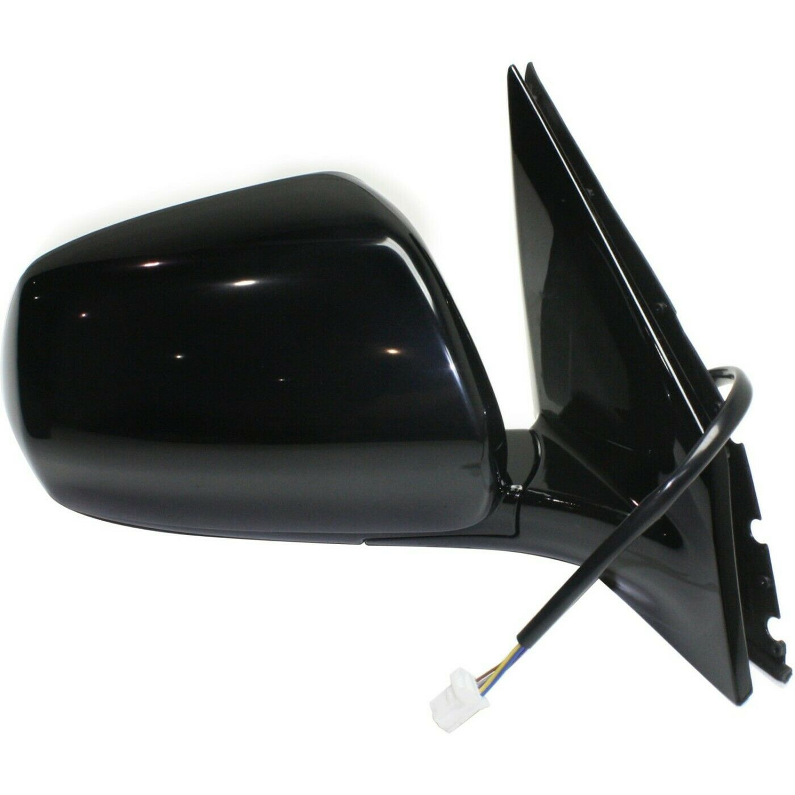 NI1321181 nissan murano 2005 2007 right side mirror power cover with smart entry black ni1 4