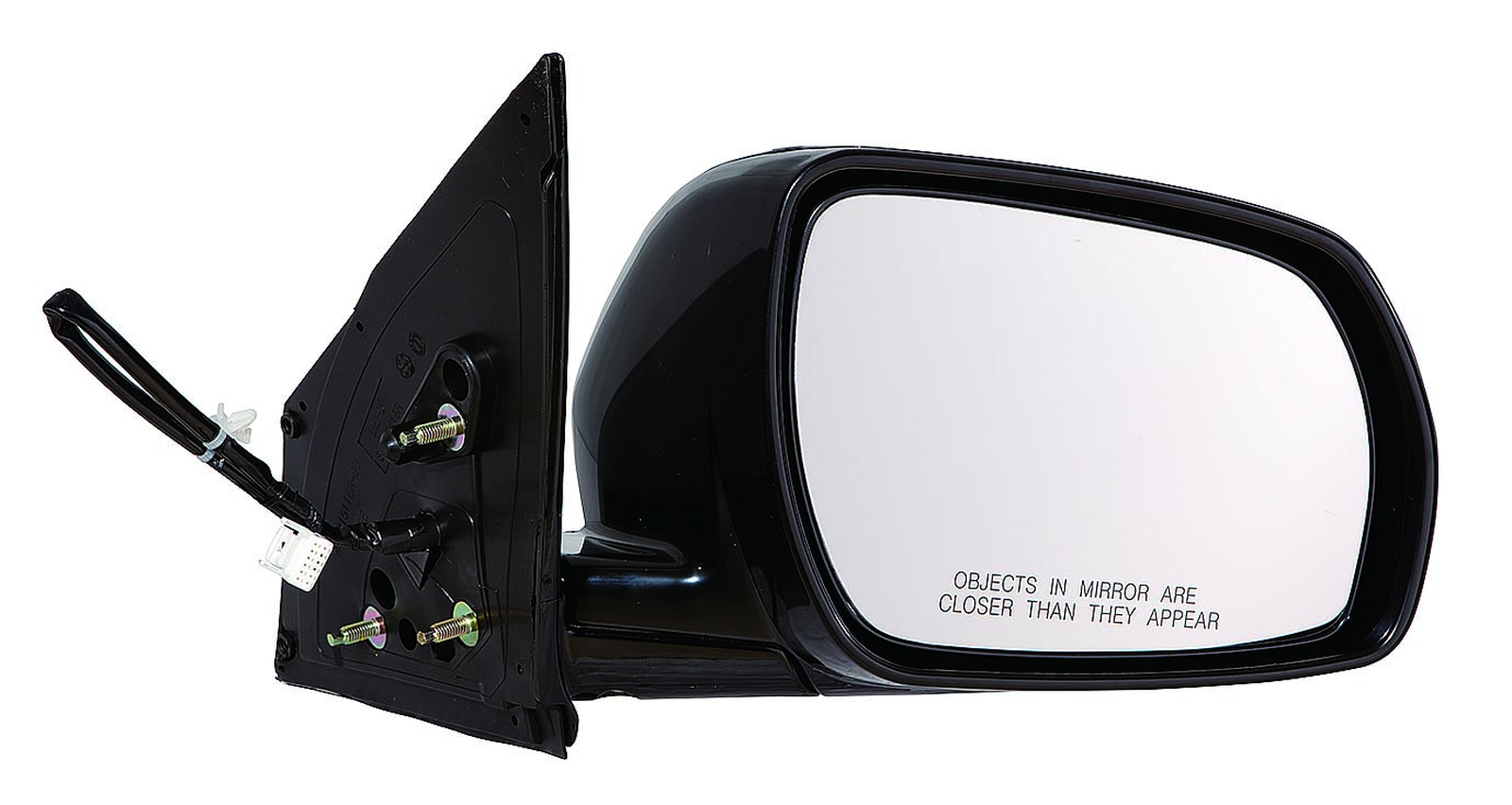 NI1321182 nissan murano 2005 2007 right side mirror power with cover ni1321182 1