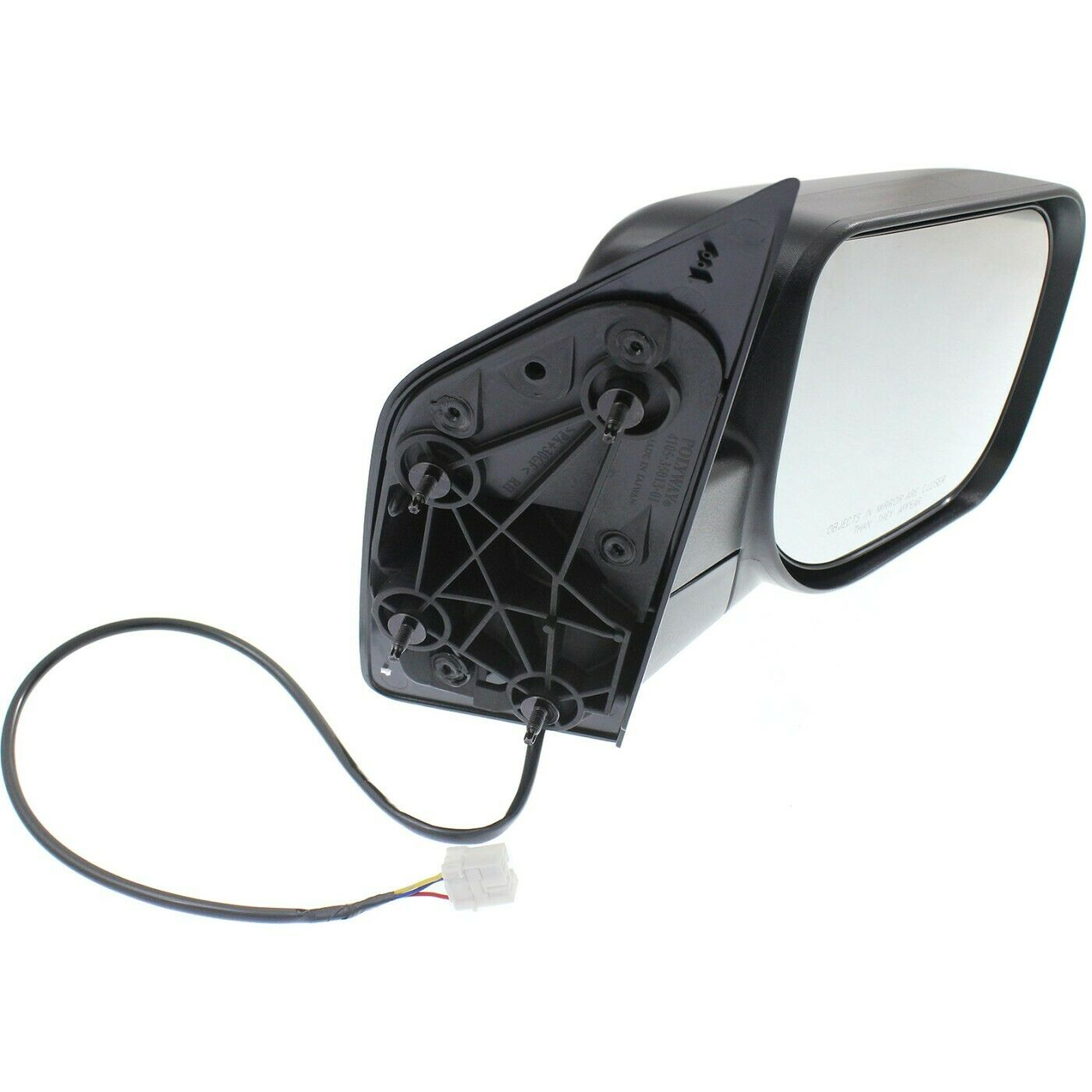 NI1321250 nissan titan 2006 2009 right side mirror power textured se sv without tow ni1321 3