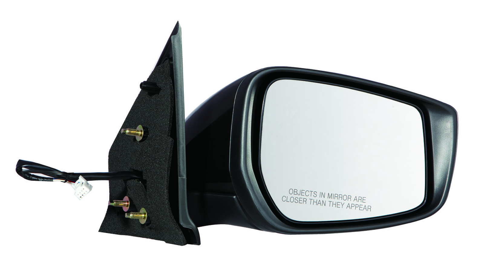 NI1321257 nissan versa 2015 2019 right side mirror power ptm without heat signal ni1321257 1