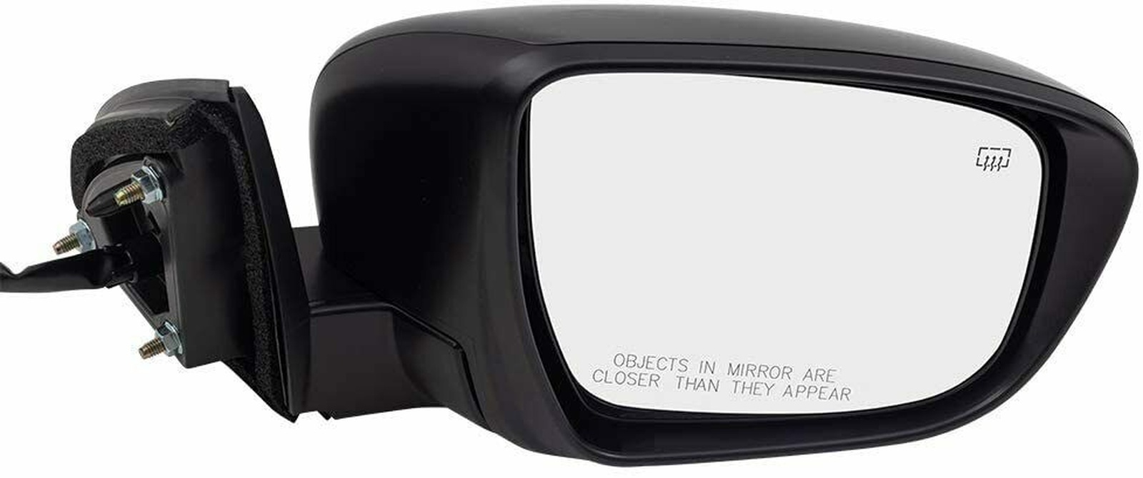 NI1321302 nissan rogue 2017 2022 right side mirror power ptm with heat signal camera ni132 2