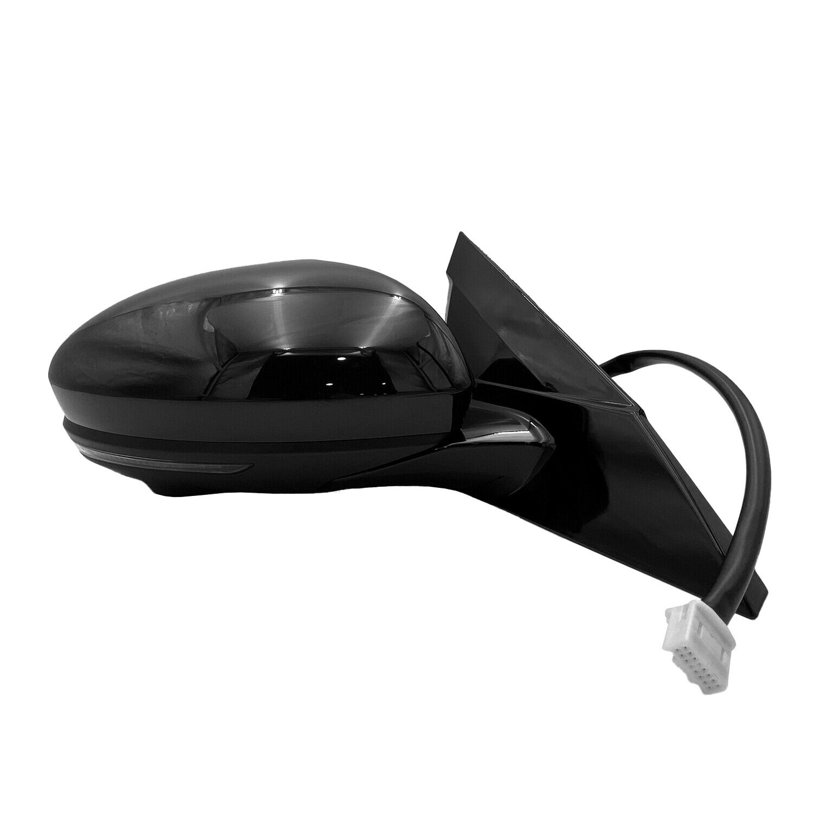 NI1321324 nissan altima 2019 2024 right side mirror power ptm htd with blind spot signal c 1