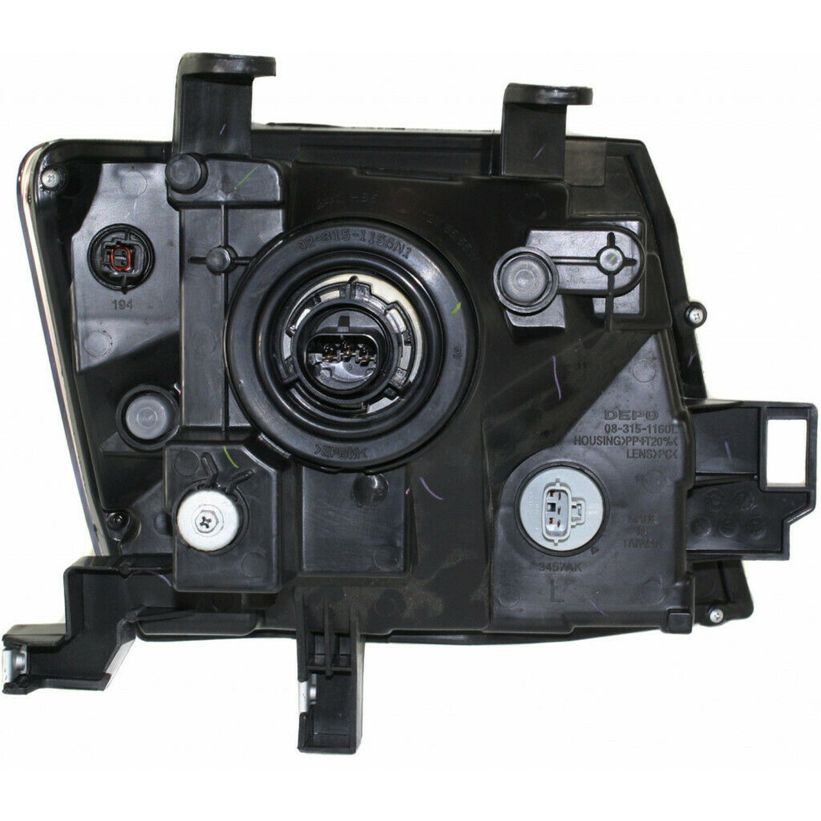 NI2502161C nissan xterra 2005 2015 left headlight exclude 09 15 s x models capa ni2502161c 2