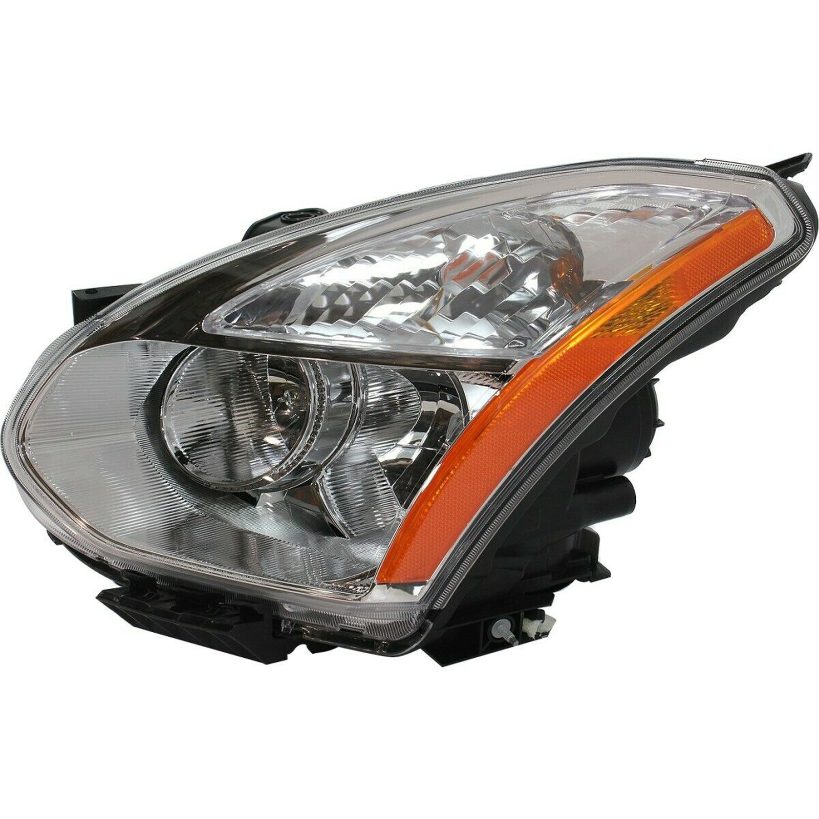 NI2502172 nissan rogue 2008 left headlight xenon hq ni2502172 2