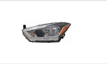NISSAN KICKS 2018-2024 — HALOGEN HEADLIGHT LH; FOR S/SV; 2018-2020