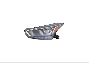 NISSAN VERSA SEDAN 2020-2025 — HALOGEN HEADLIGHT LH; 2020-2022