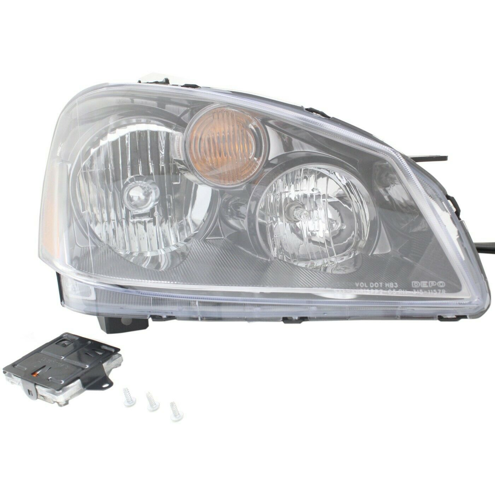 NI2503158 nissan altima 2005 2006 right headlight hid exclude se r hq ni2503158 3