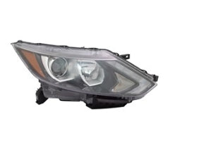 NISSAN QASHQAI 2017-2023 — HALOGEN HEADLIGHT RH; QASHQAI/ROGUE_SPORT 2017-2019