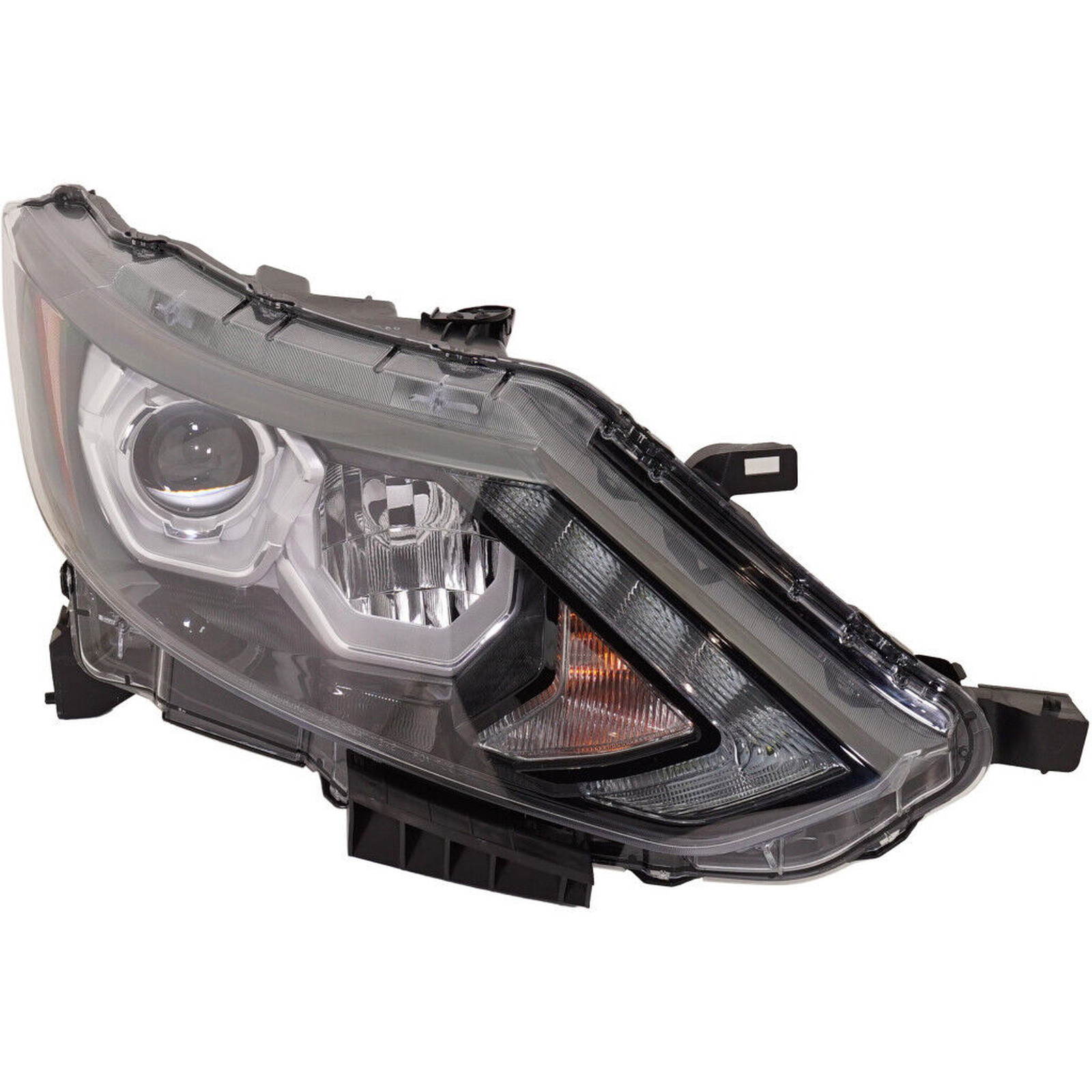 NI2503261 nissan rogue 2017 2019 right headlight led hq ni2503261 1