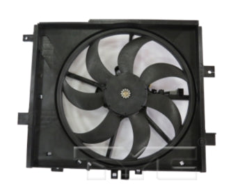 NISSAN VERSA NOTE HB 2014-2019 — RAD/CND FAN ASSY; 1.6L; NOTE 2014-2016; SEDAN 2012-2019 (OE 21481-1HS3A)