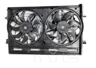 NISSAN ROGUE 2021-2025 — RAD/CND FAN ASSEMBLY; 2.5L; 2021-2023 (OE 21481-6RA0A)