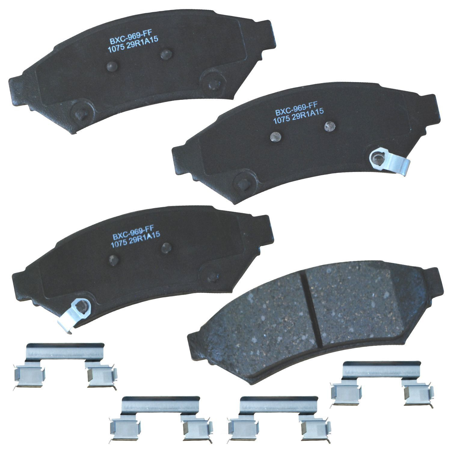 SBC1075 front ceramic brake pads sbc1075 1