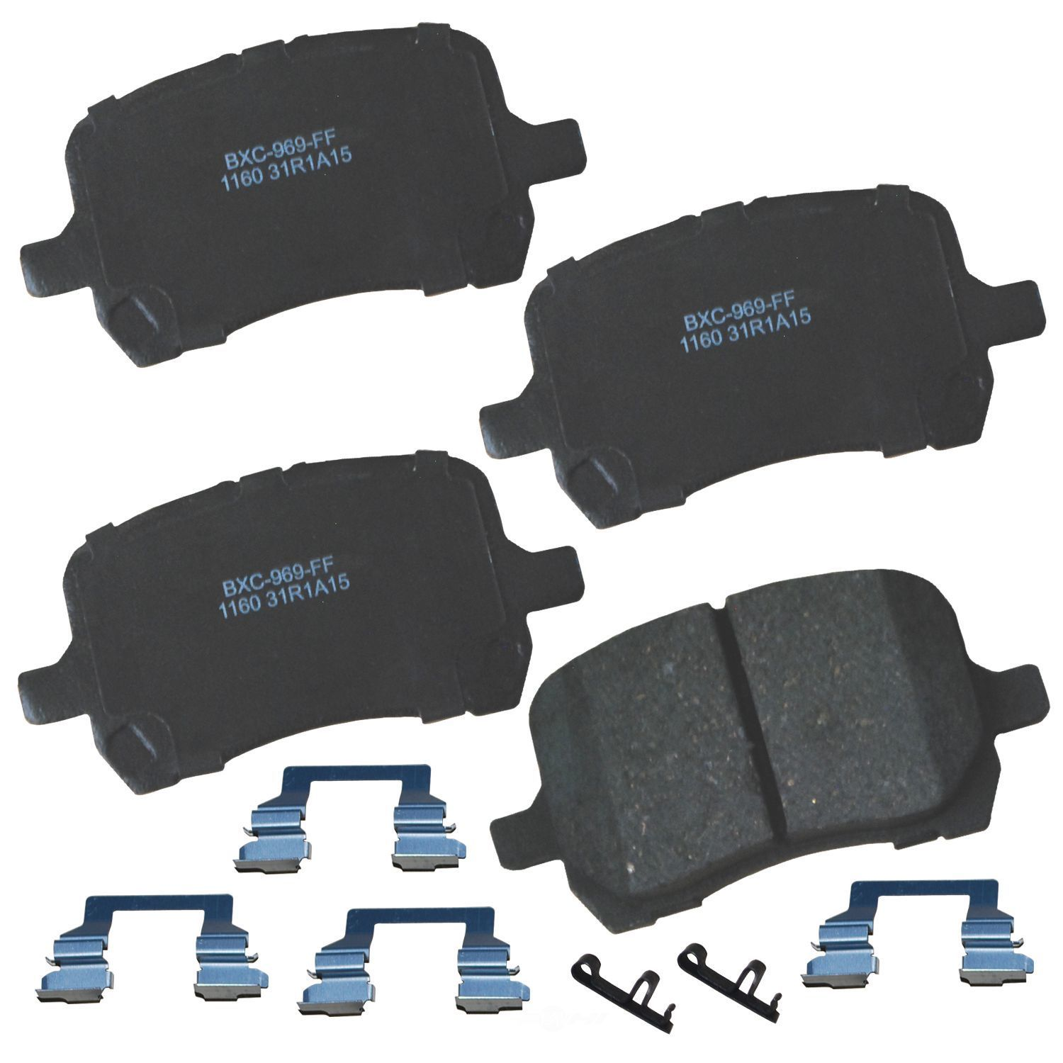 SBC1160 front ceramic brake pads sbc1160 1