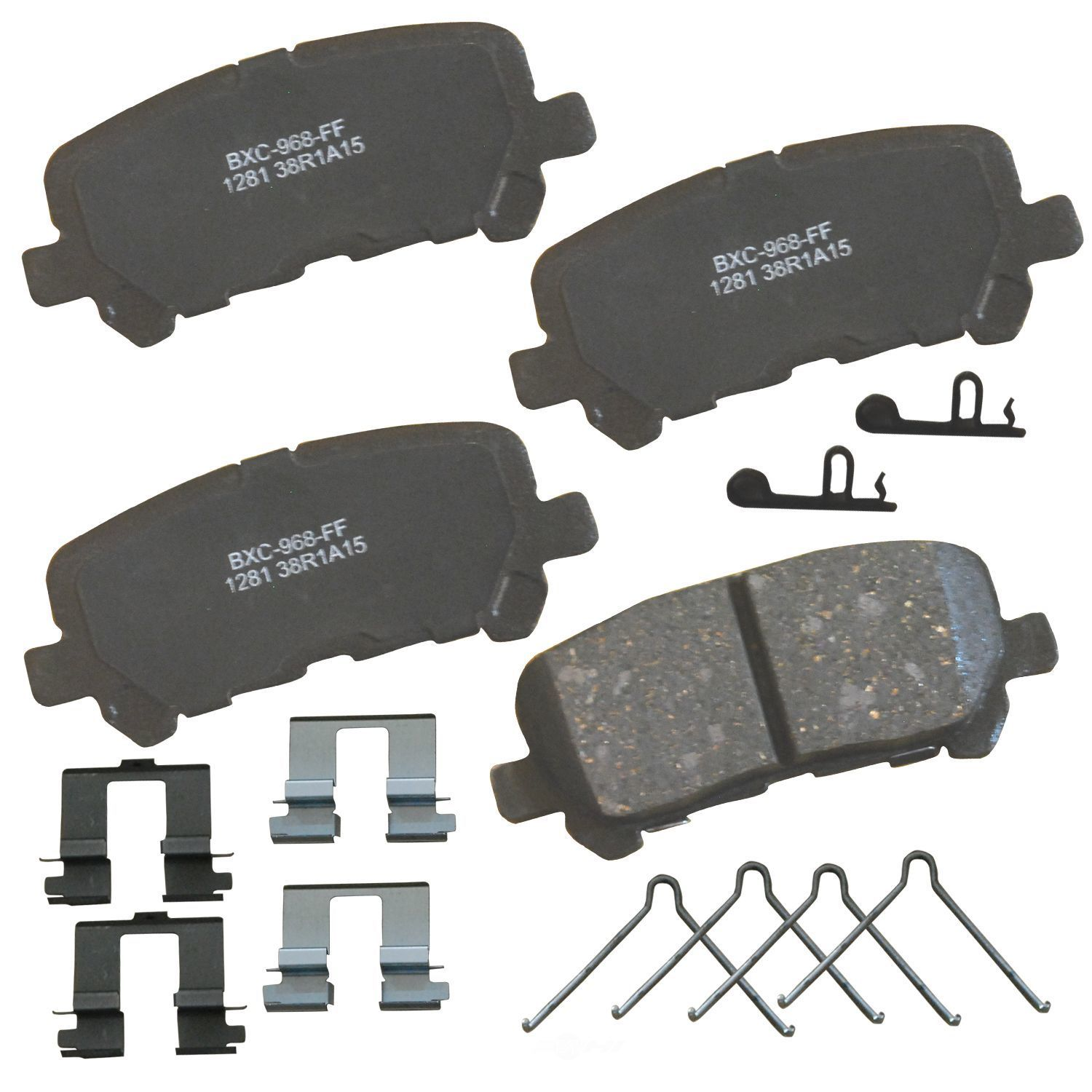 SBC1281 front ceramic brake pads sbc1281 1