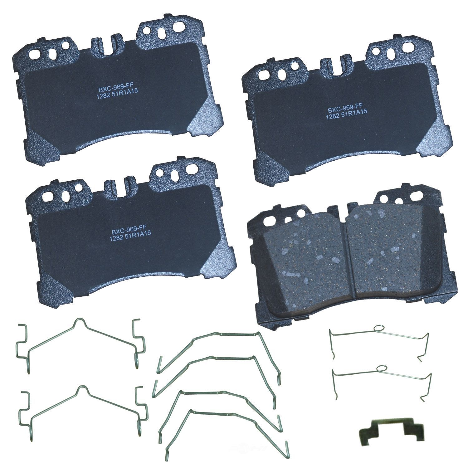 SBC1282 front ceramic brake pads sbc1282 1