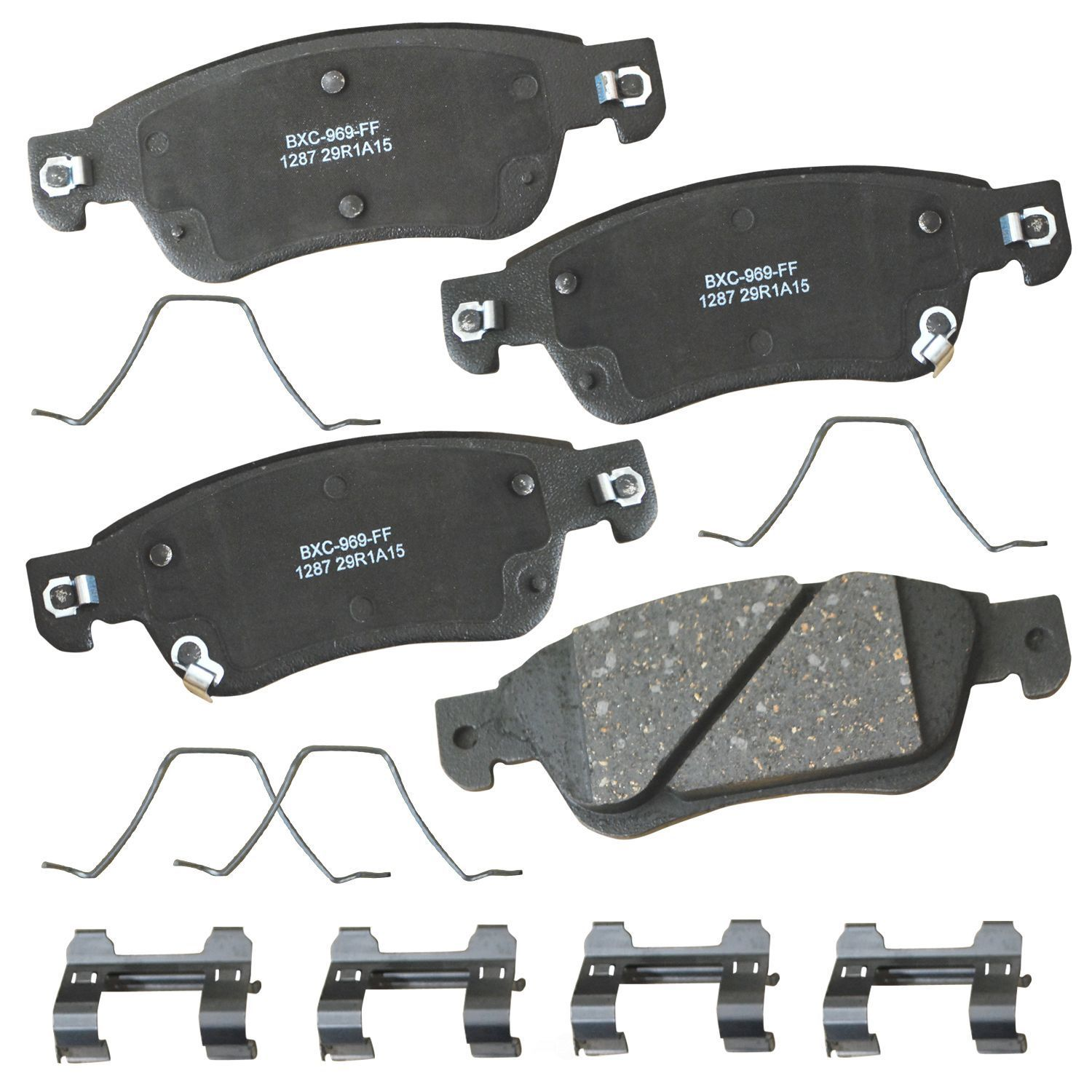 SBC1287 front ceramic brake pads sbc1287 1