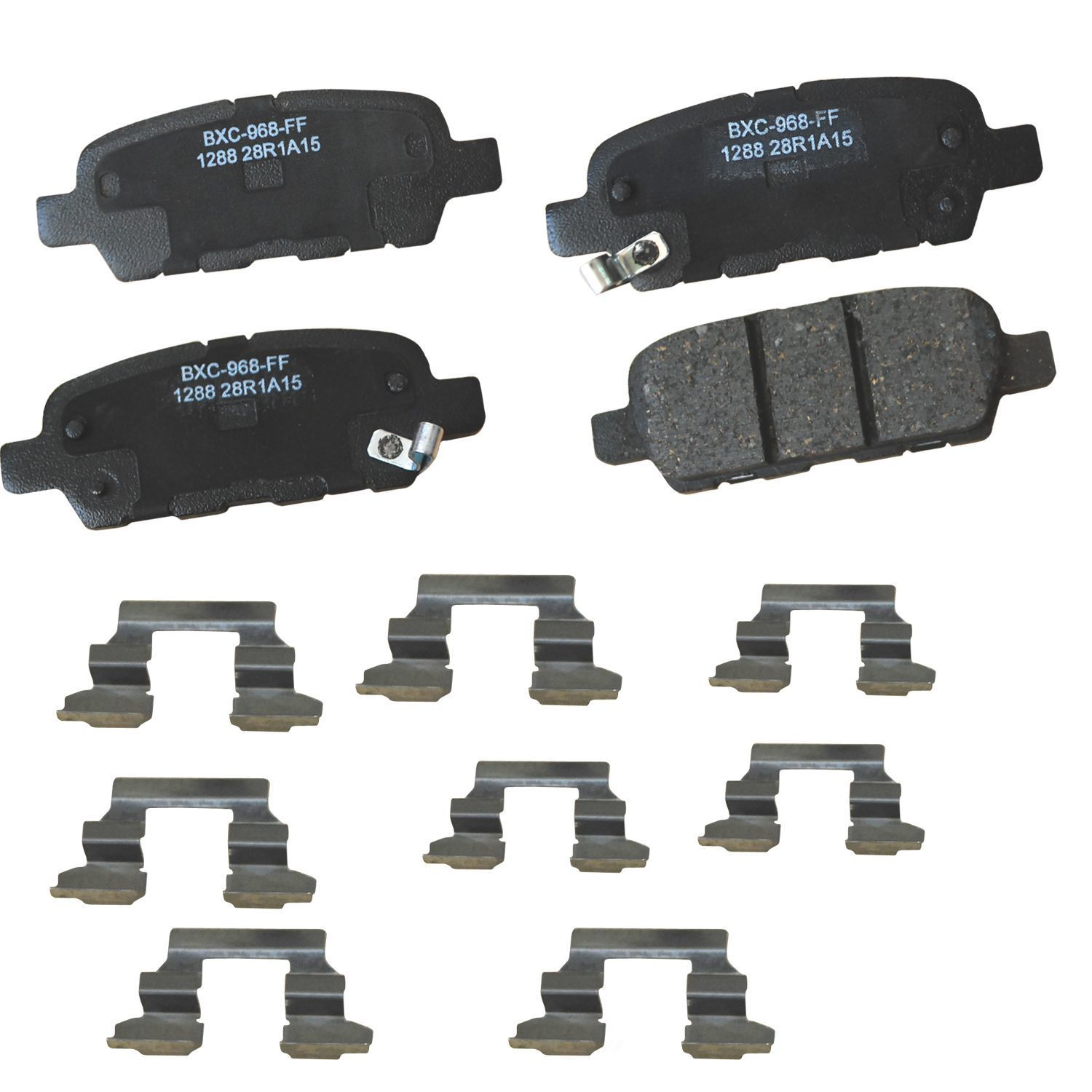 SBC1288 front ceramic brake pads sbc1288 1