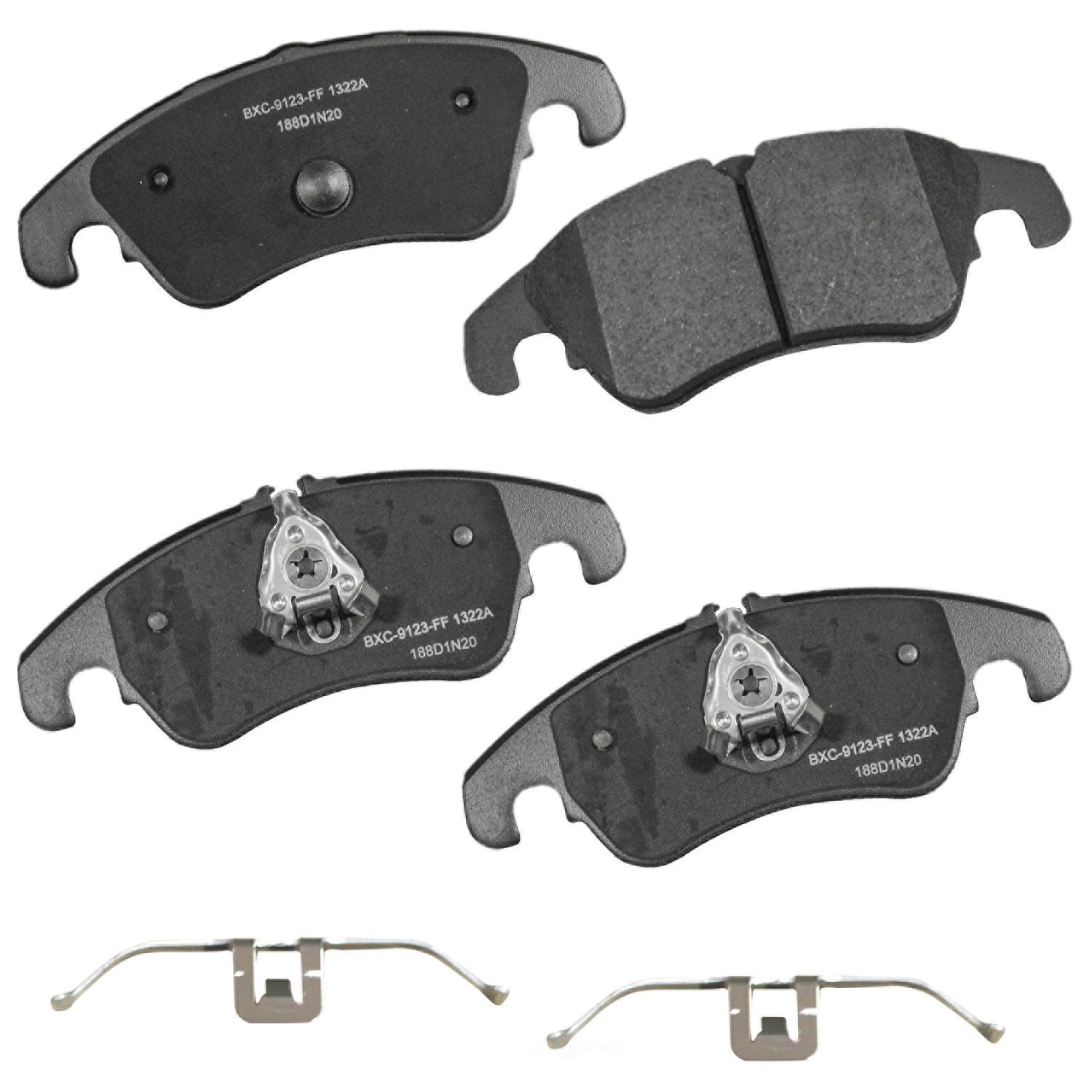 SBC1322A front ceramic brake pads sbc1322a 1