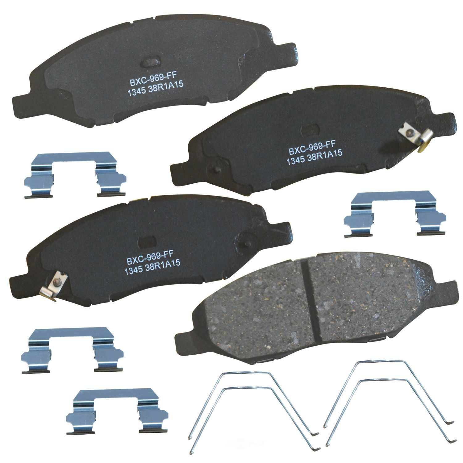 SBC1345 front ceramic brake pads sbc1345 1
