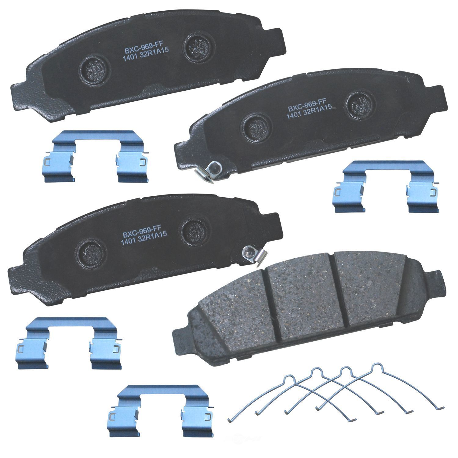 SBC1401 front ceramic brake pads sbc1401 1