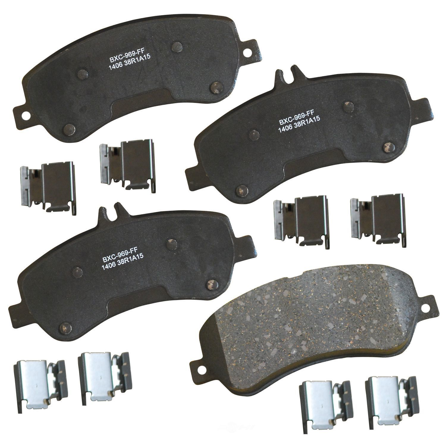 SBC1406 front ceramic brake pads sbc1406 1