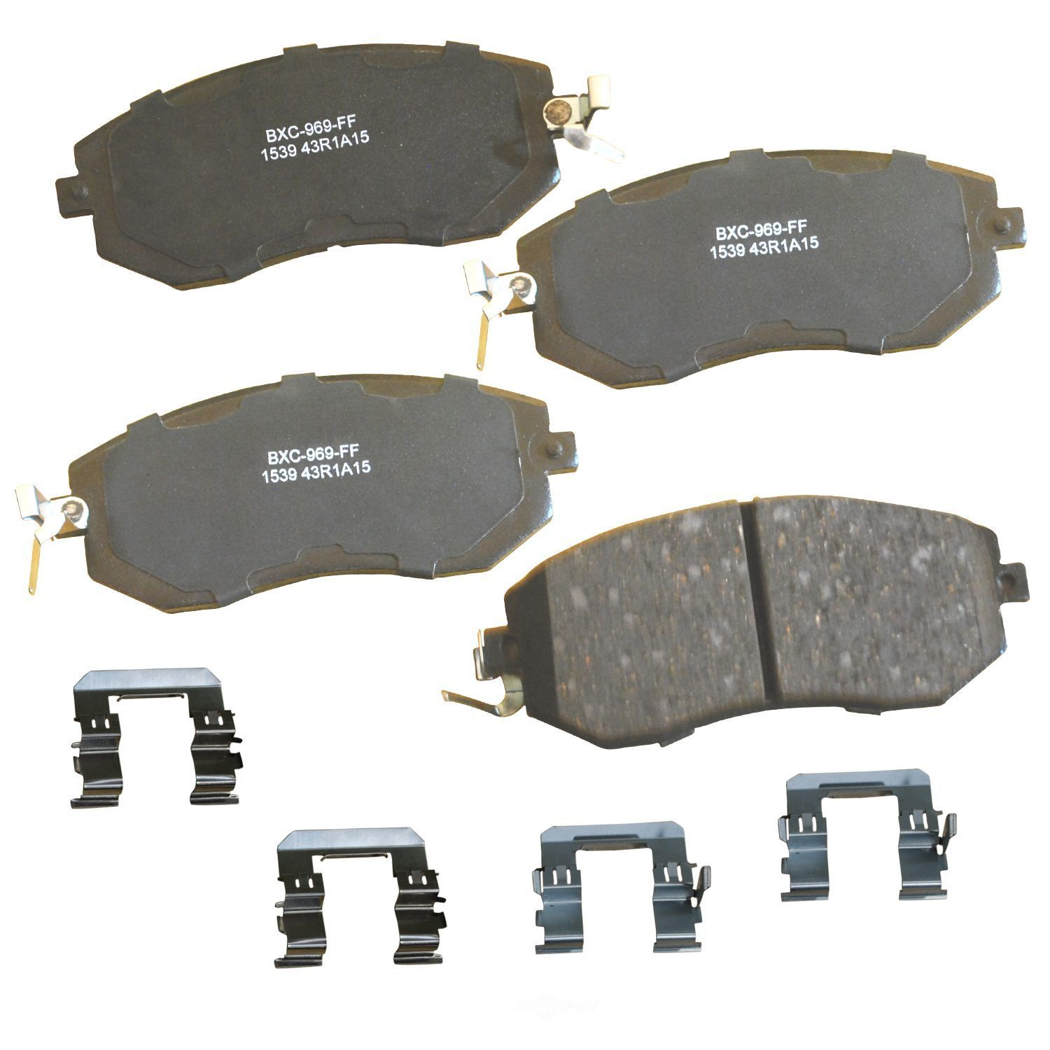 SBC1539 scion subaru toyota front ceramic brake pads sbc1539 2011 2026 1