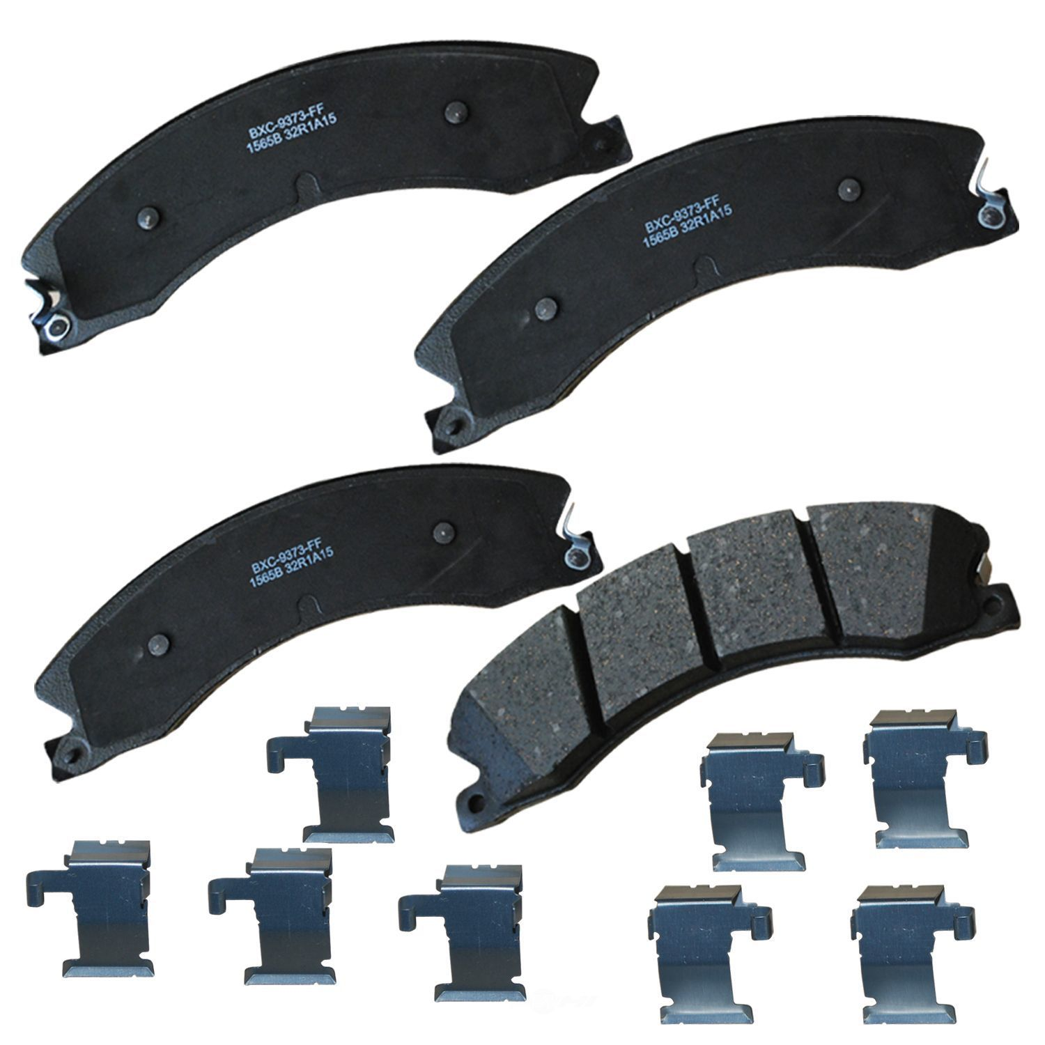 SBC1565B chevrolet gmc nissan front ceramic brake pads sbc1565b 2012 2024 1