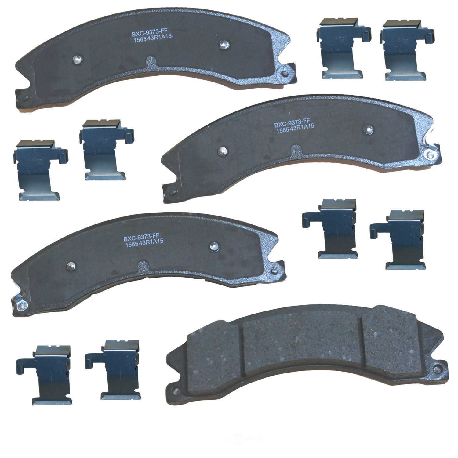 SBC1565 nissan rear ceramic brake pads sbc1565 2012 2021 1