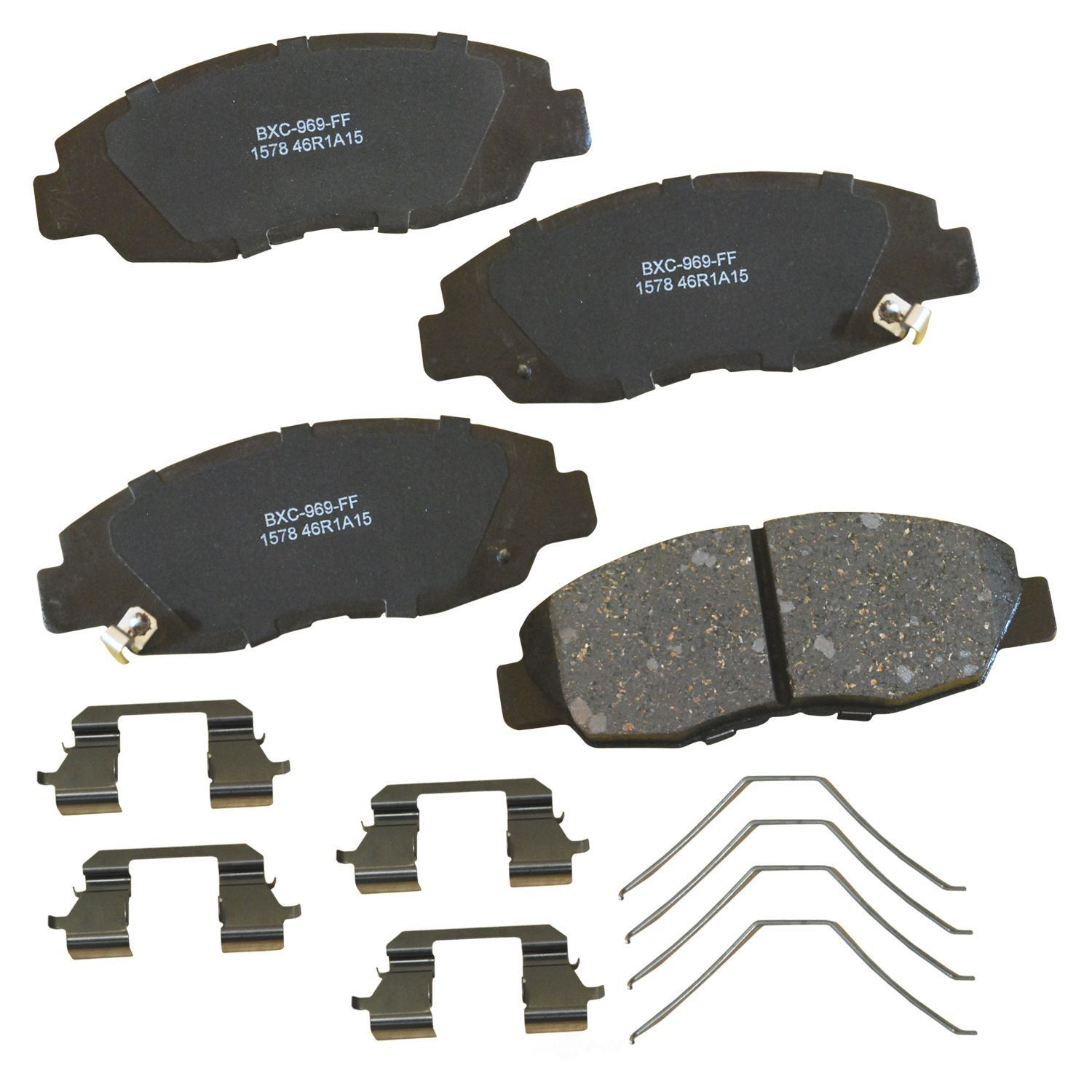SBC1578 honda front ceramic brake pads sbc1578 2012 2015 1