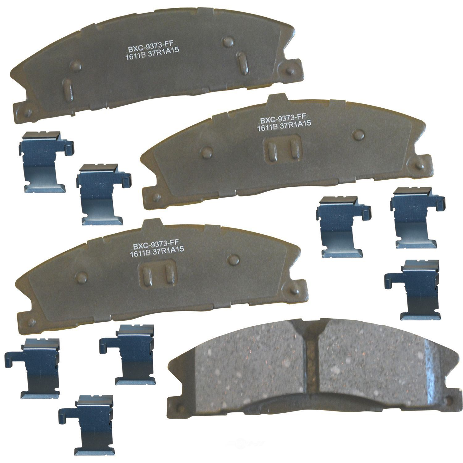 SBC1611B ford lincoln front ceramic brake pads sbc1611b 2013 2017 1