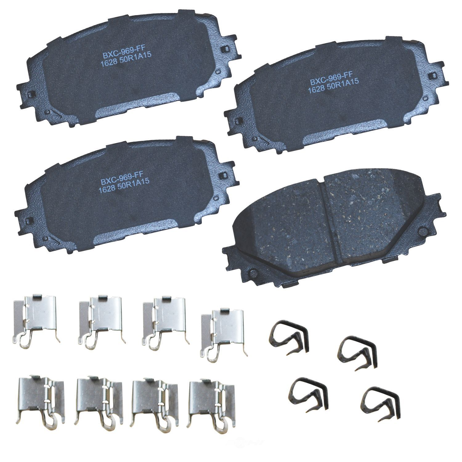 SBC1628 toyota front ceramic brake pads sbc1628 2012 2019 1