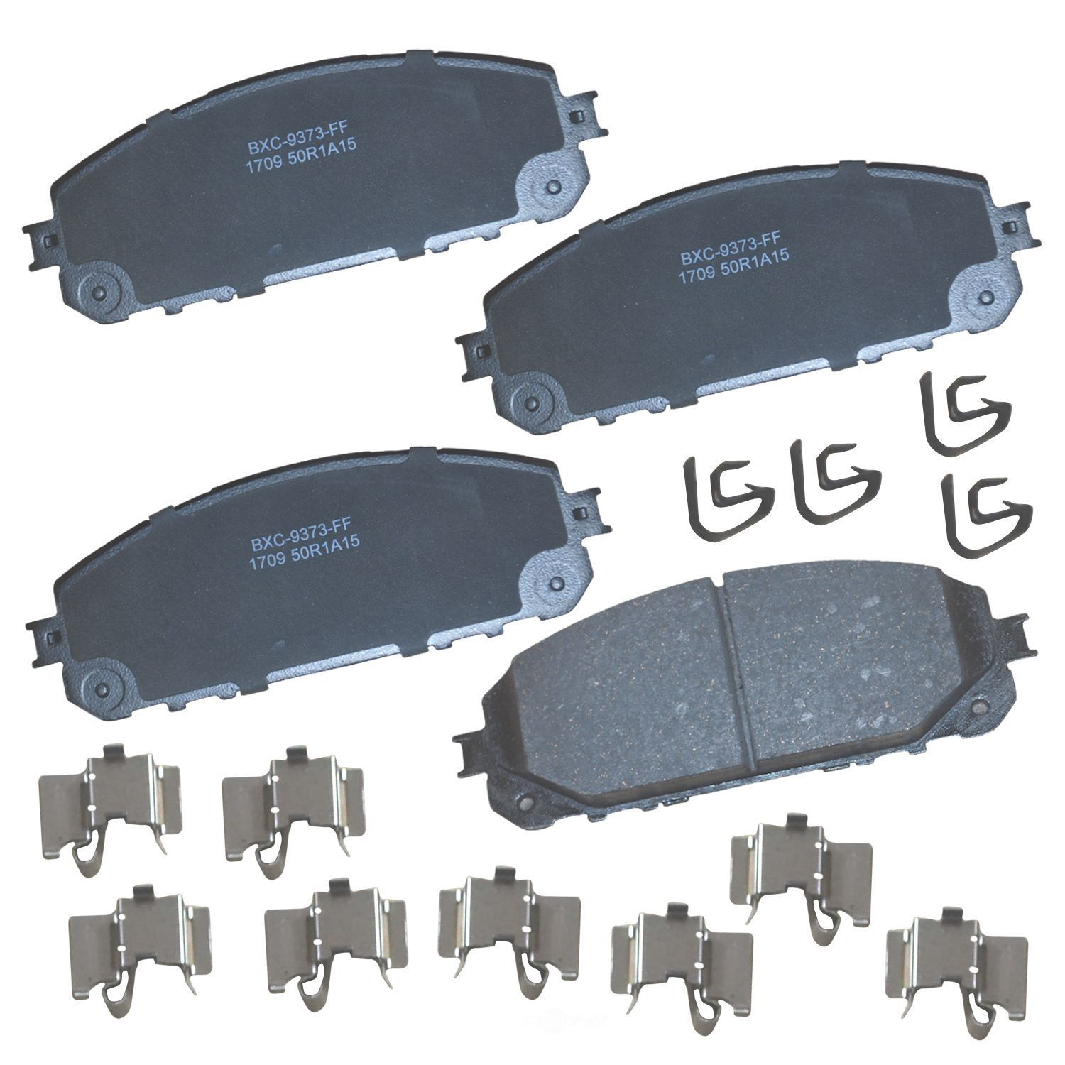 SBC1709 jeep front ceramic brake pads sbc1709 2014 2023 1