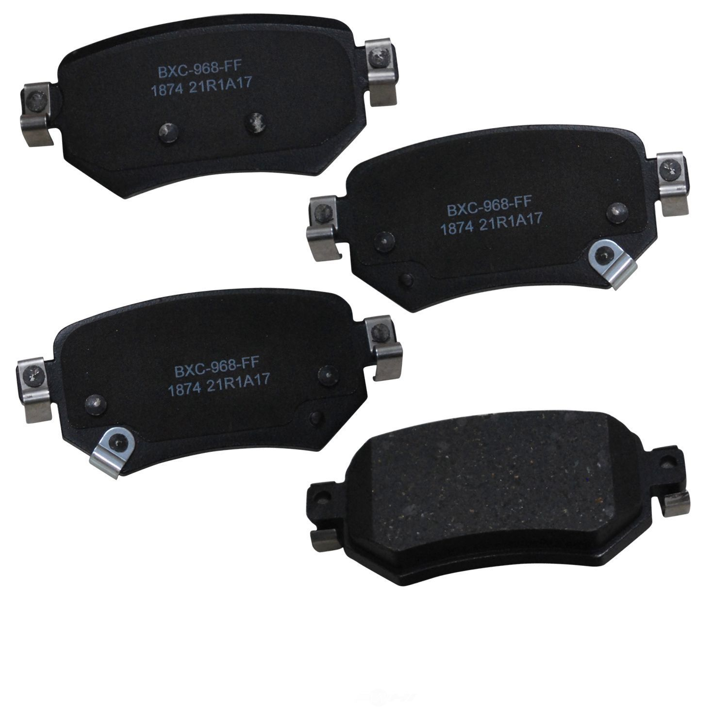 SBC1874 mazda rear ceramic brake pads sbc1874 2016 2021 1