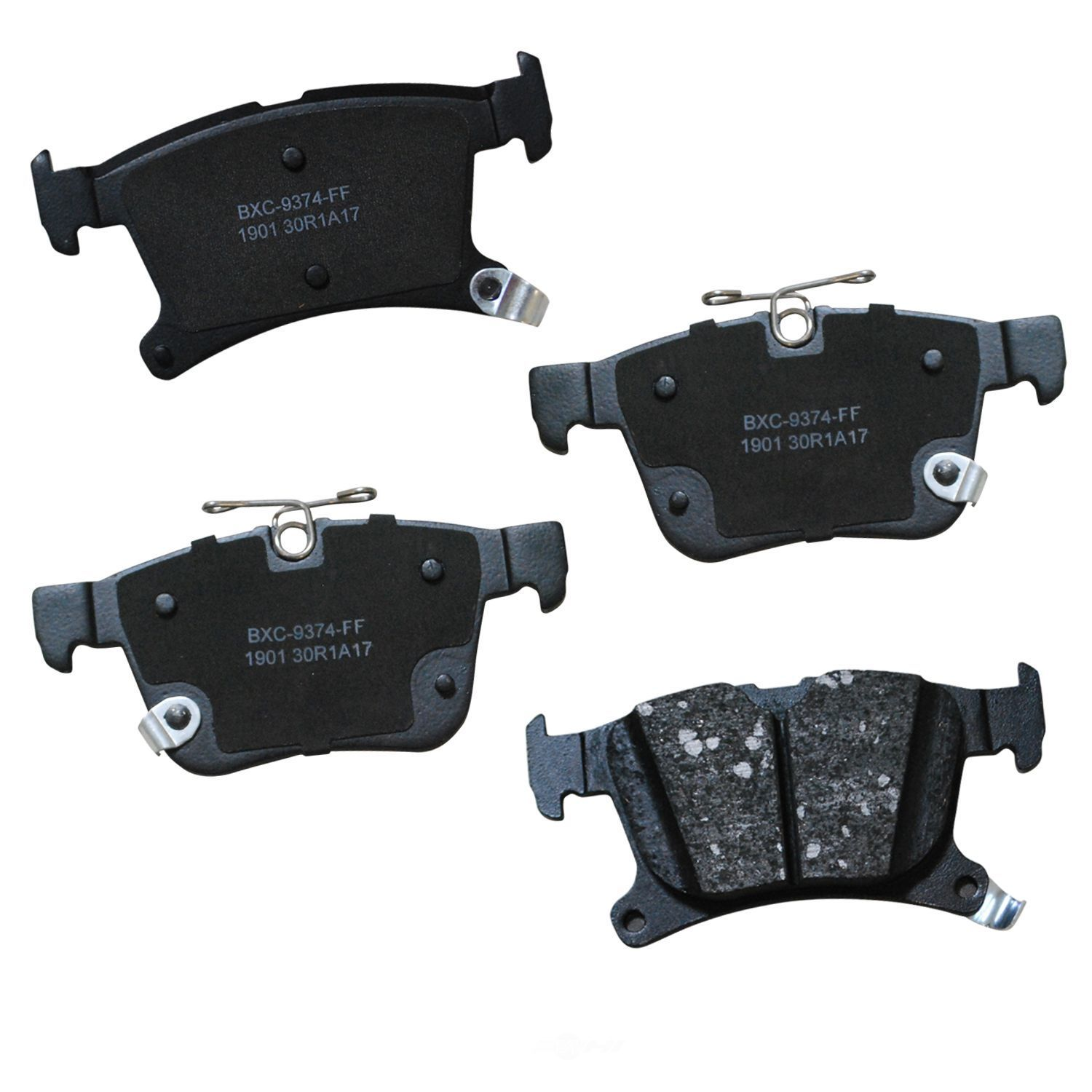 SBC1901 chrysler rear ceramic brake pads sbc1901 2017 2024 1
