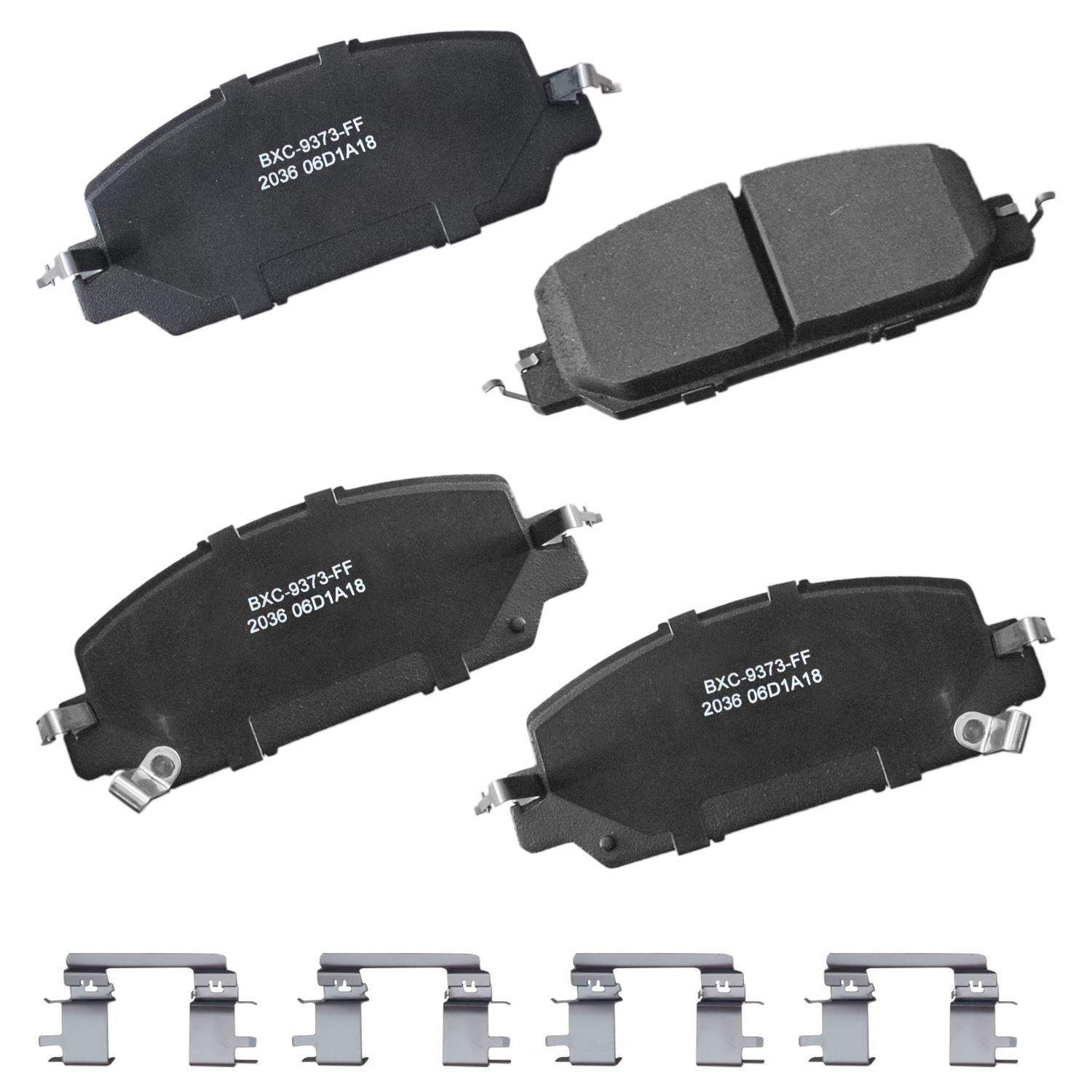 SBC2036 acura honda front ceramic brake pads sbc2036 2017 2026 1