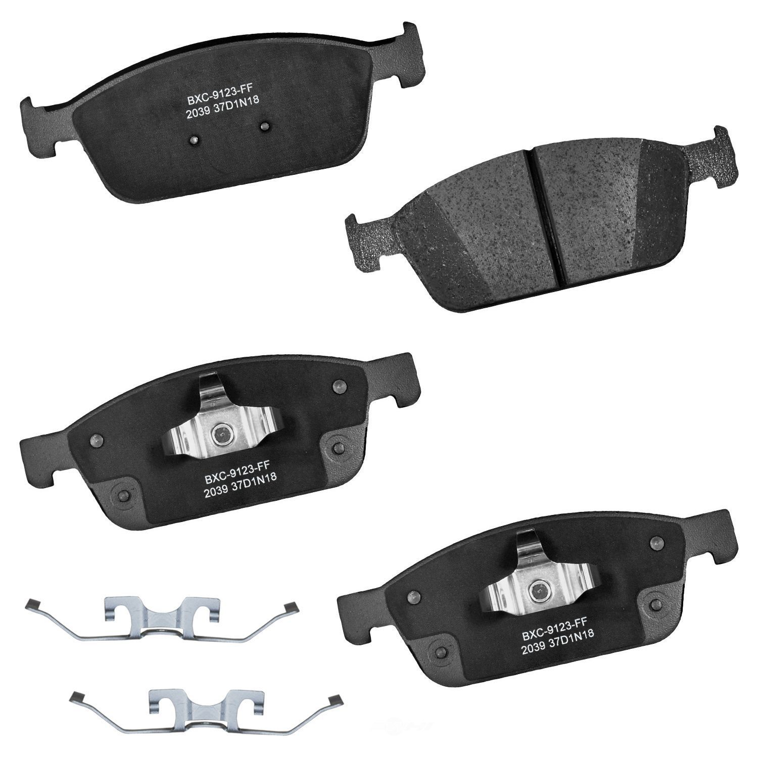 SBC2039 ford lincoln front ceramic brake pads sbc2039 2014 2019 1