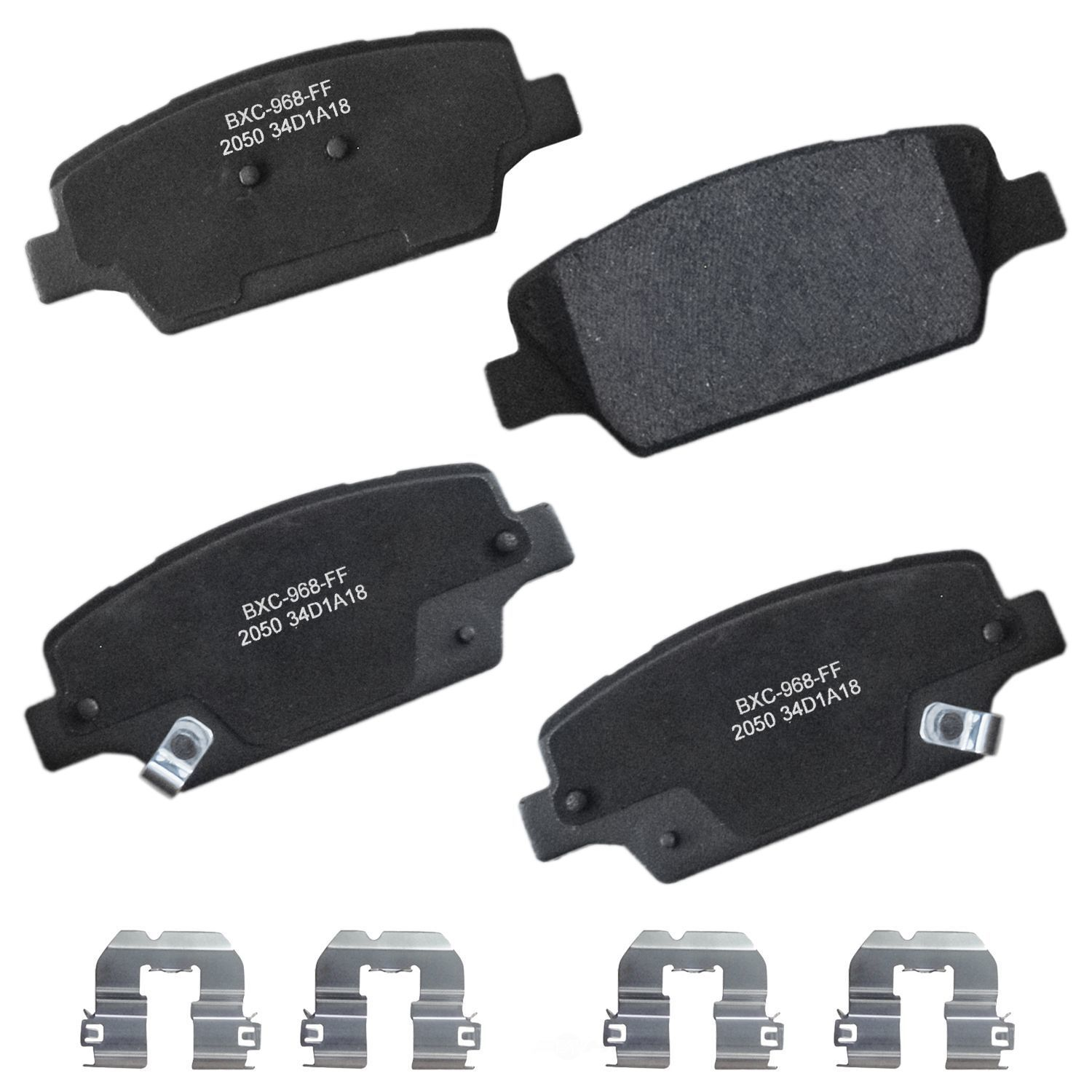 SBC2050 kia rear ceramic brake pads sbc2050 2017 2020 1