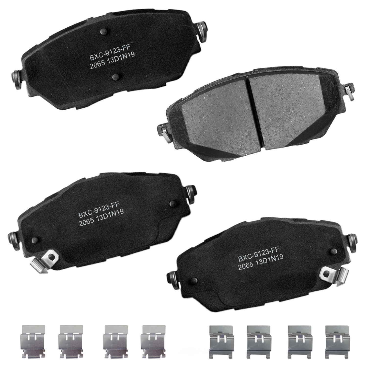 SBC2065 toyota front ceramic brake pads sbc2065 2018 2022 1