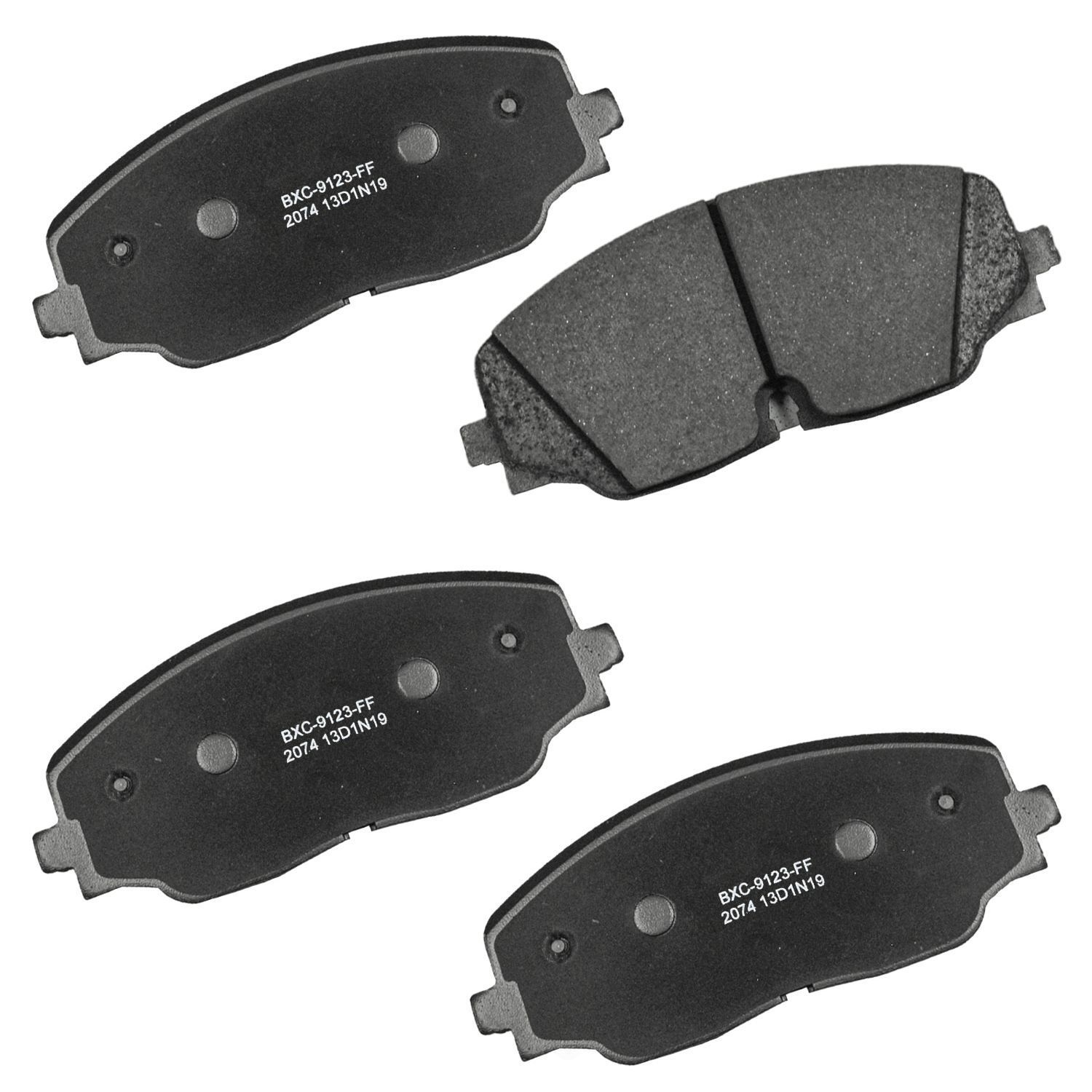 SBC2074 volkswagen front ceramic brake pads sbc2074 2018 2026 1