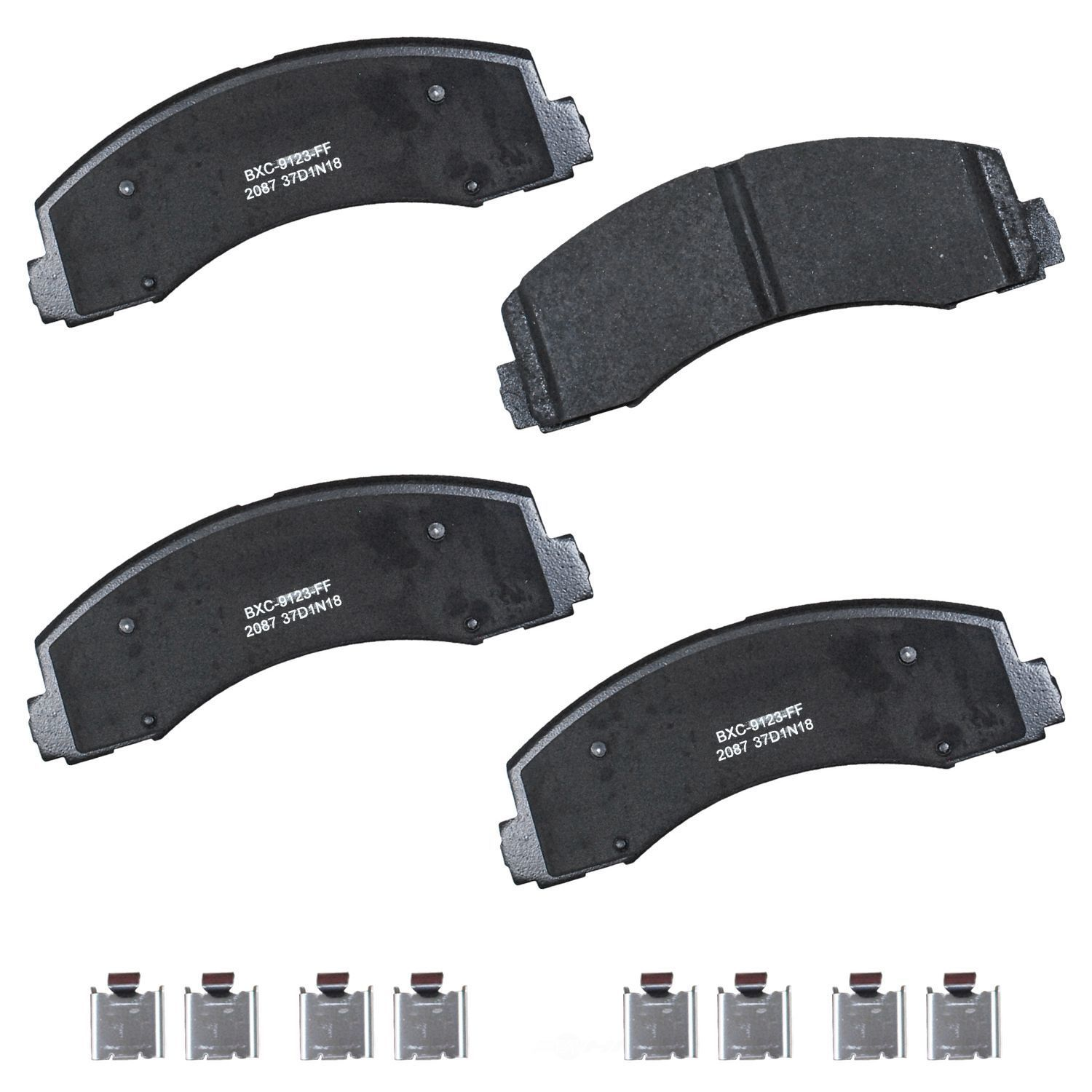 SBC2087 ford lincoln front ceramic brake pads sbc2087 2018 2021 1