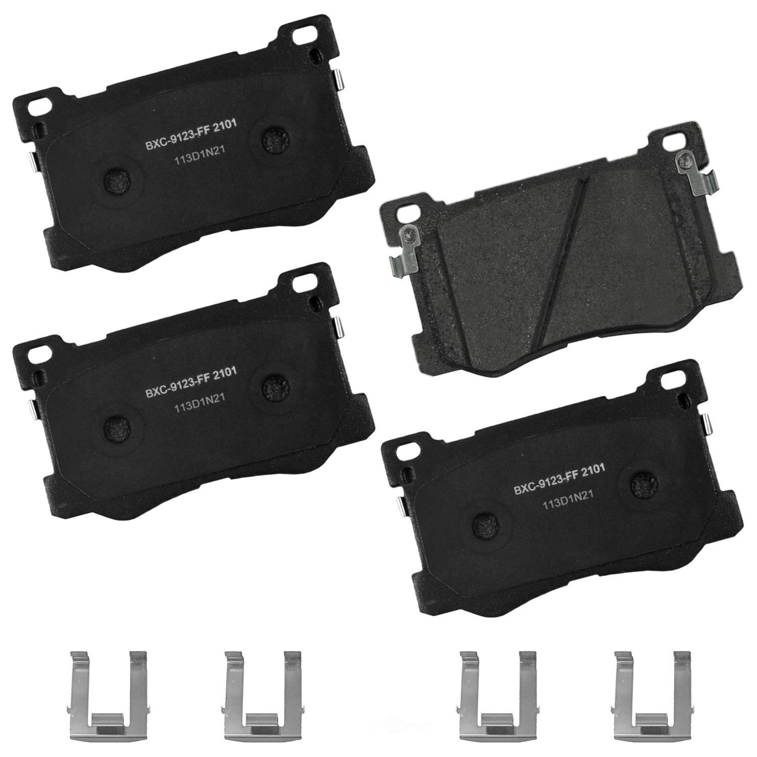 SBC2101 genesis hyundai kia front ceramic brake pads sbc2101 2015 2020 1