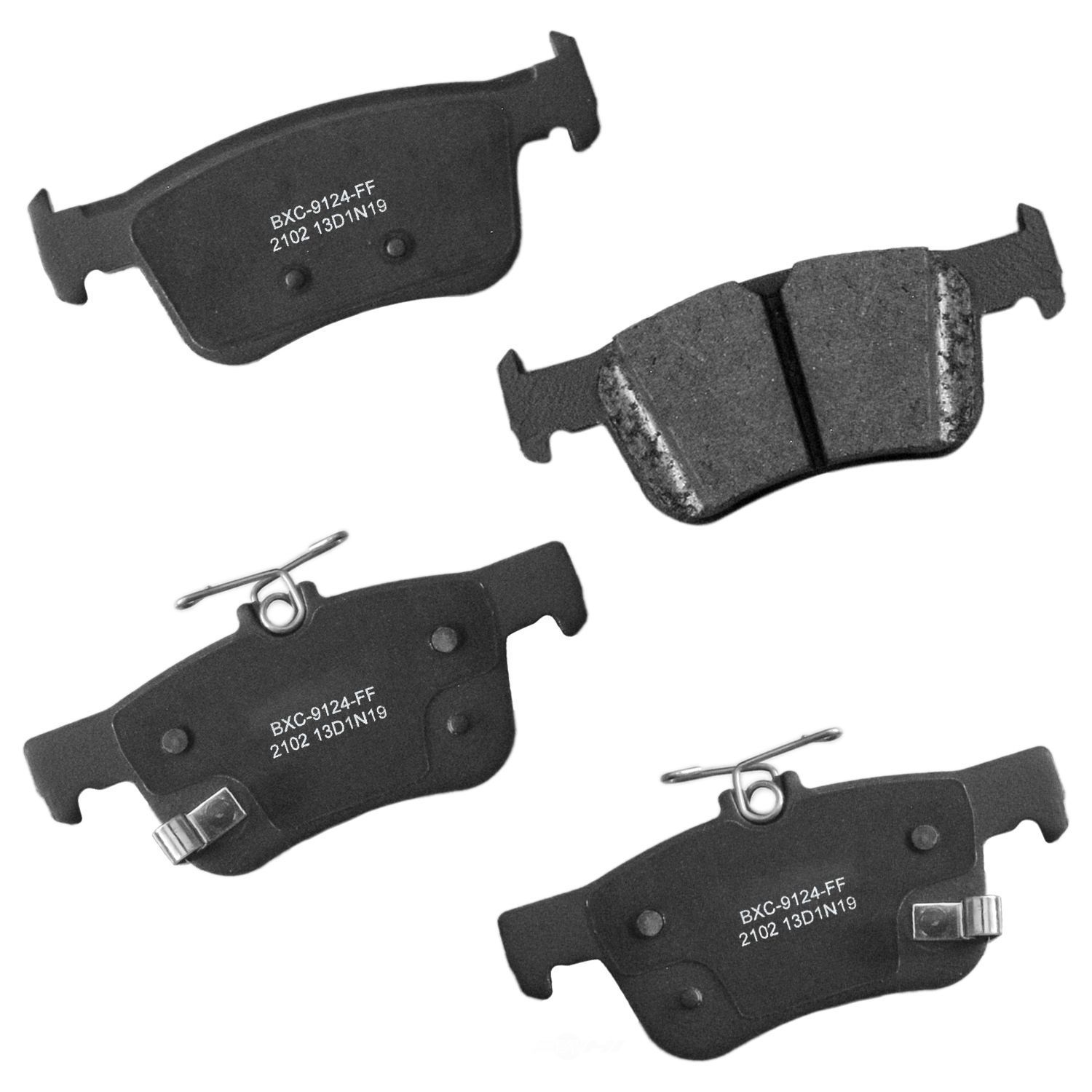 SBC2102 acura honda rear ceramic brake pads sbc2102 2018 2026 1