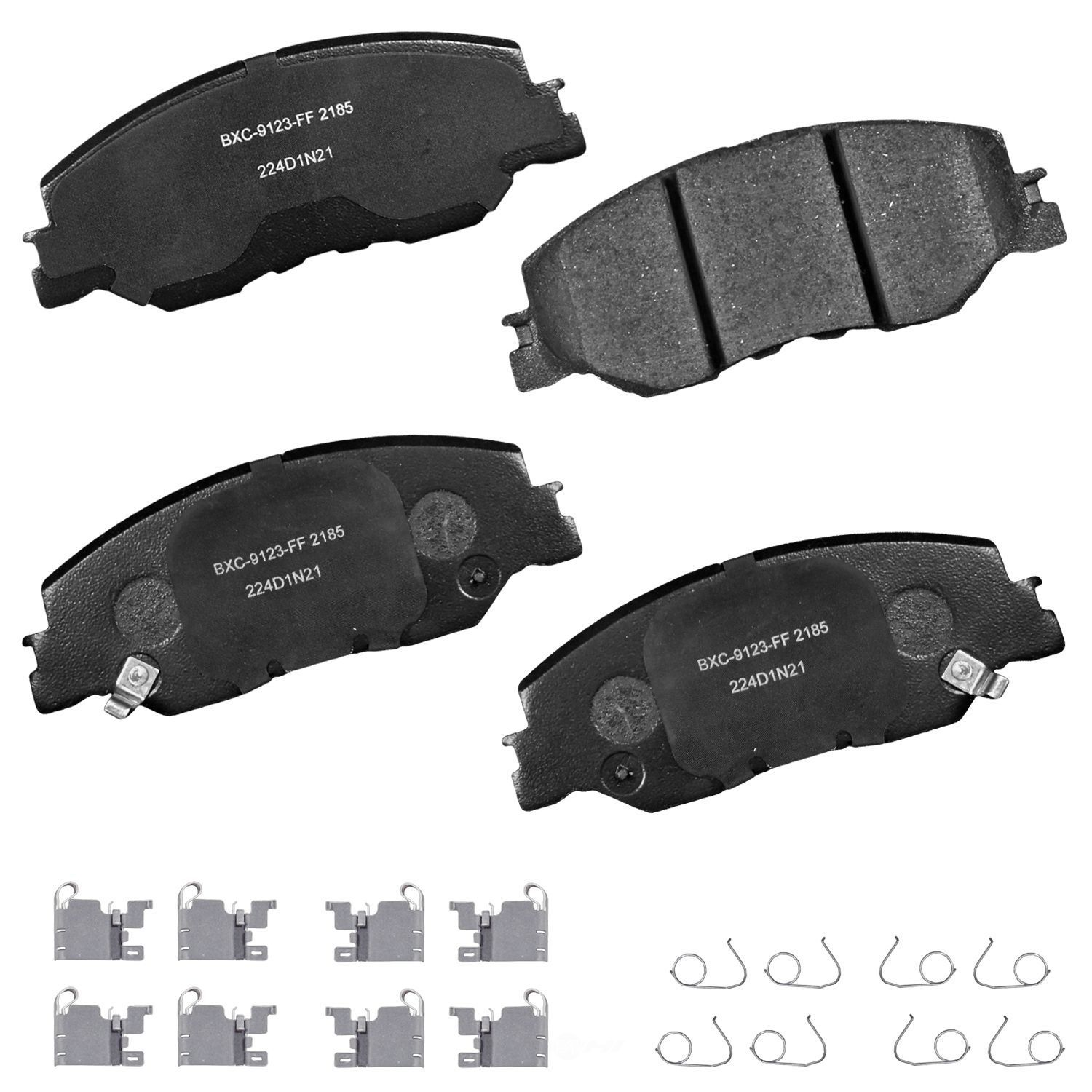 SBC2185 honda front ceramic brake pads sbc2185 2019 2026 1