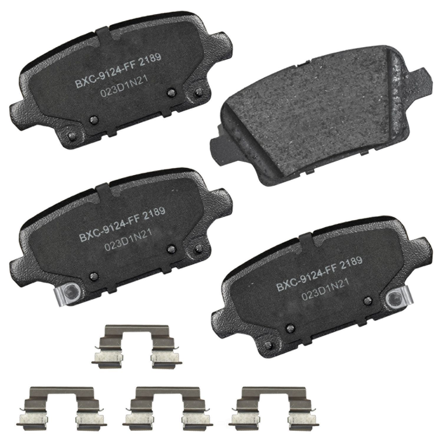 SBC2189 buick cadillac rear ceramic brake pads sbc2189 2018 2024 1