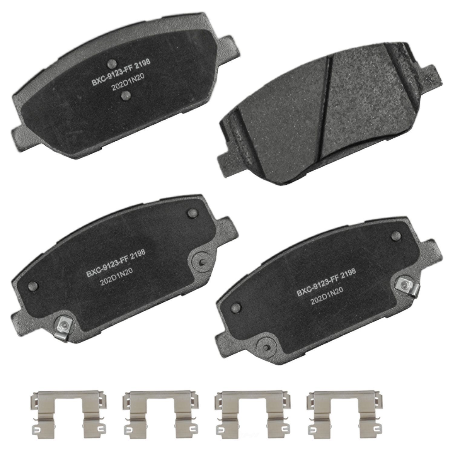 SBC2198 hyundai front ceramic brake pads sbc2198 2019 2020 1