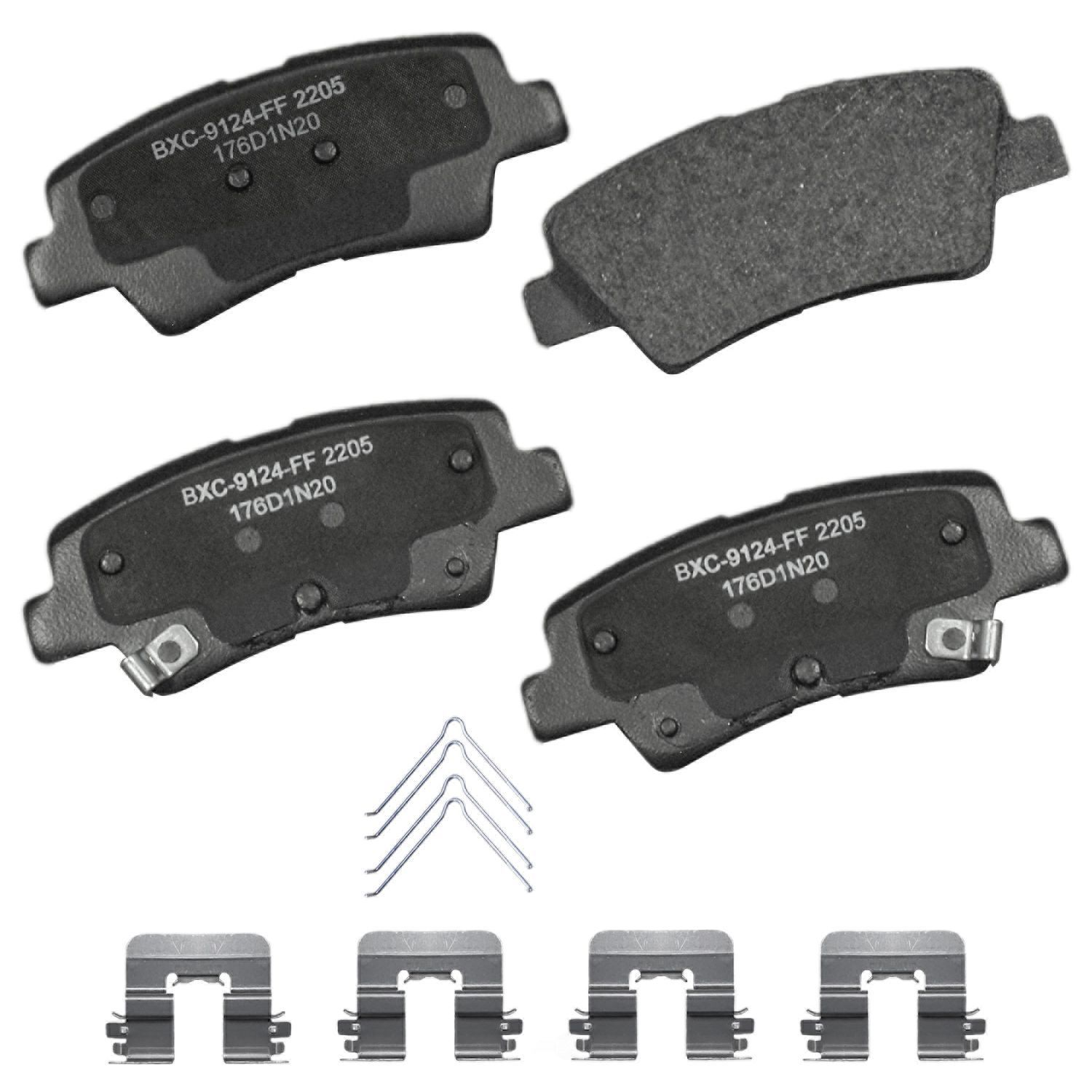 SBC2205 hyundai kia rear ceramic brake pads sbc2205 2019 2024 1