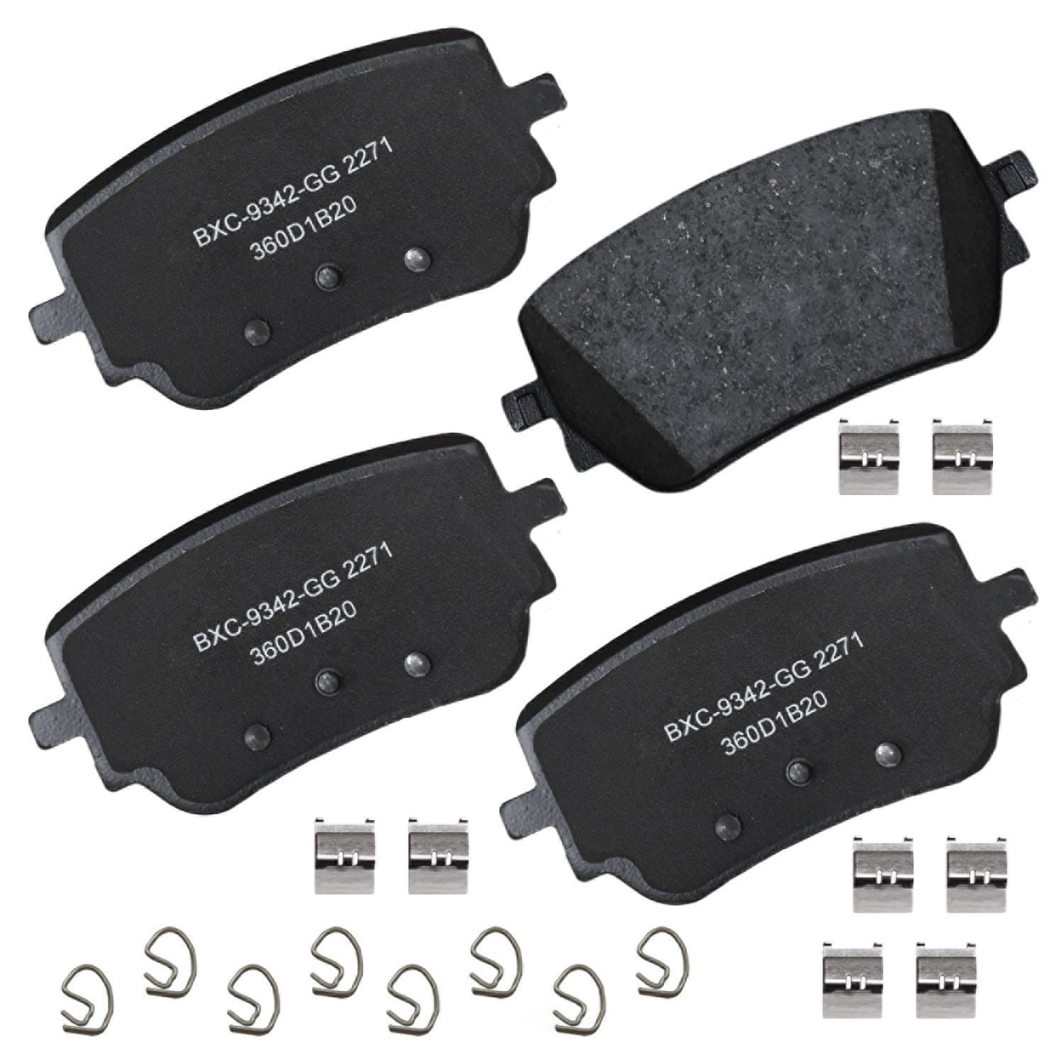 SBC2271 mercedes benz rear ceramic brake pads sbc2271 2019 2026 1