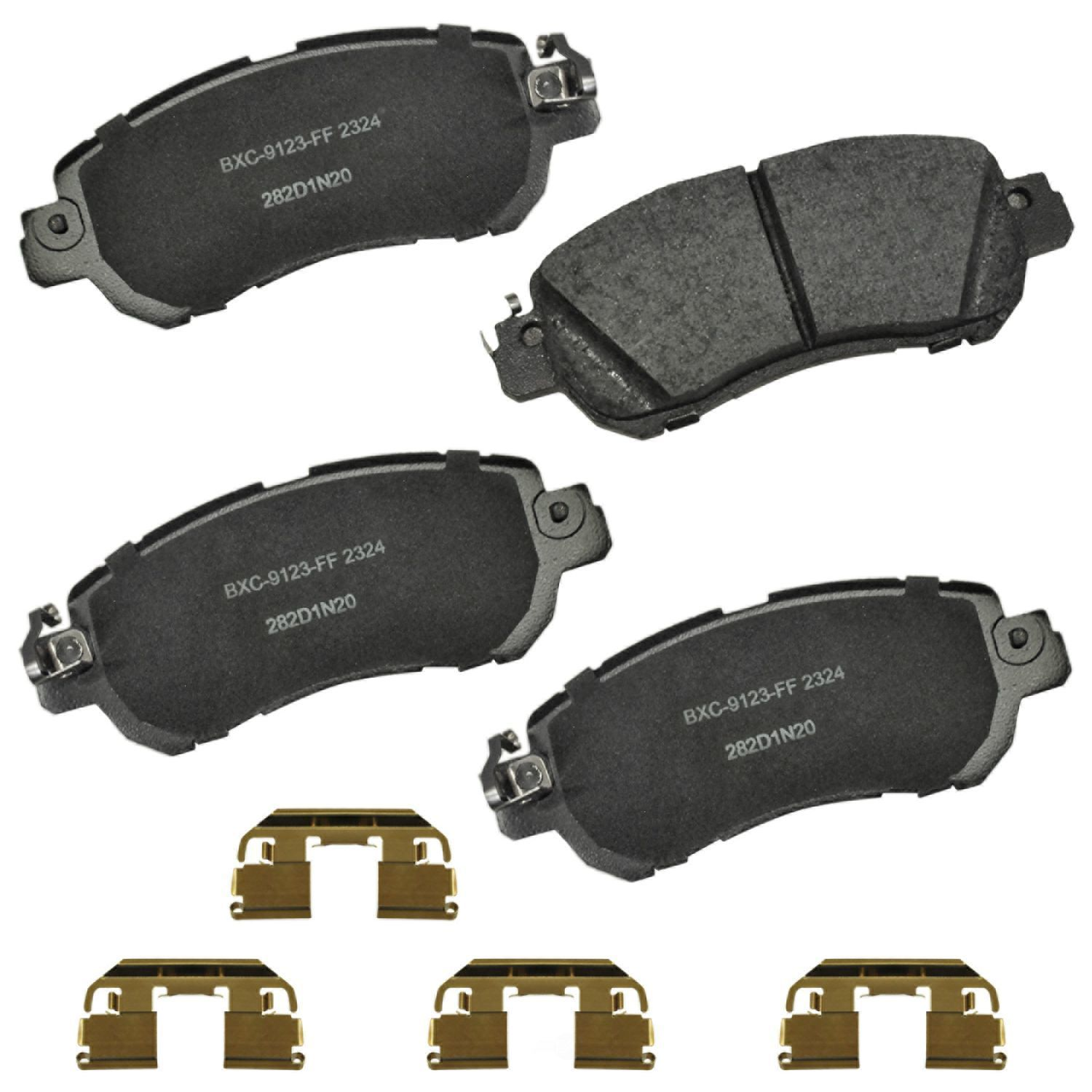 SBC2324 nissan front ceramic brake pads sbc2324 2017 2025 1