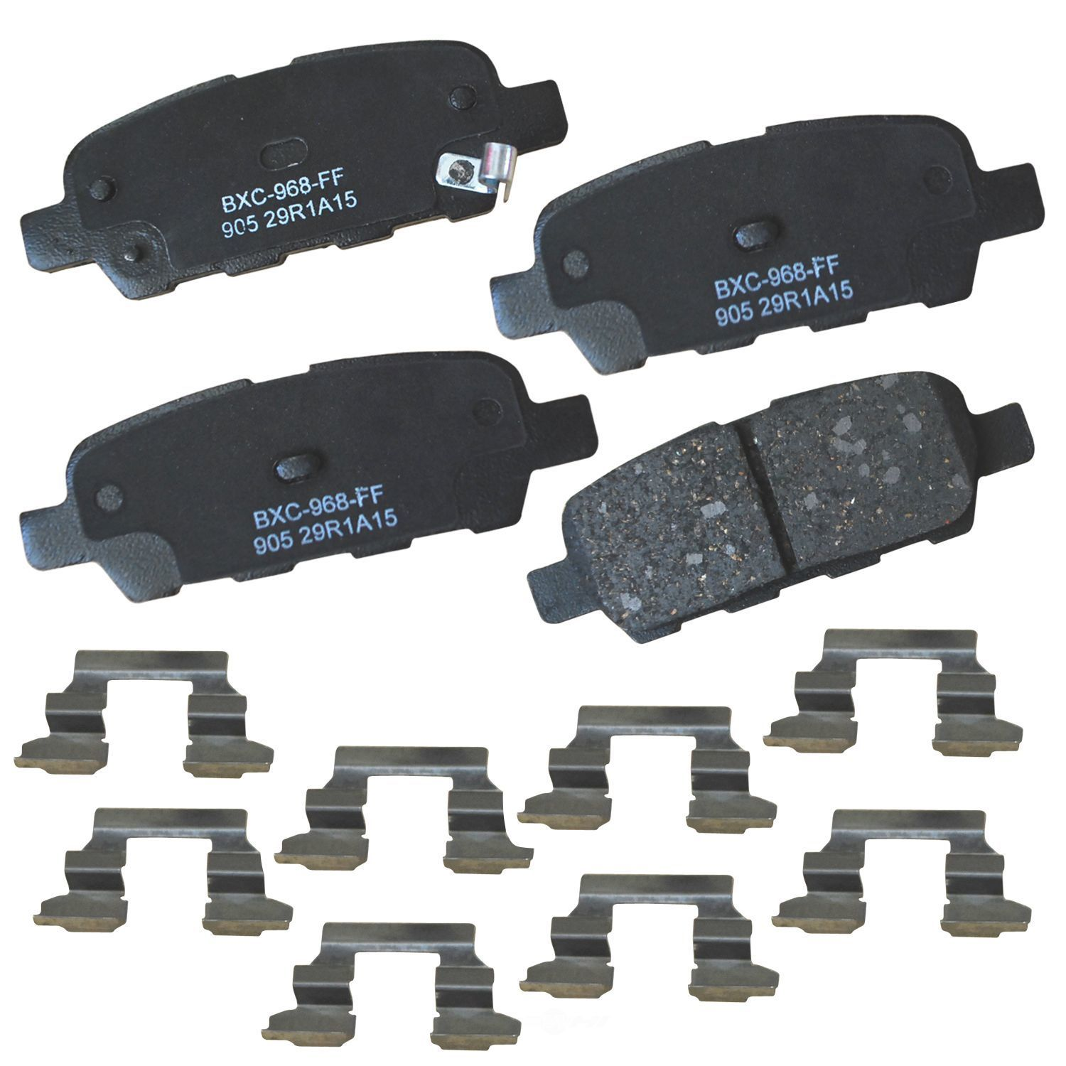 SBC905 infiniti nissan renault suzuki rear ceramic brake pads sbc905 2002 2023 1